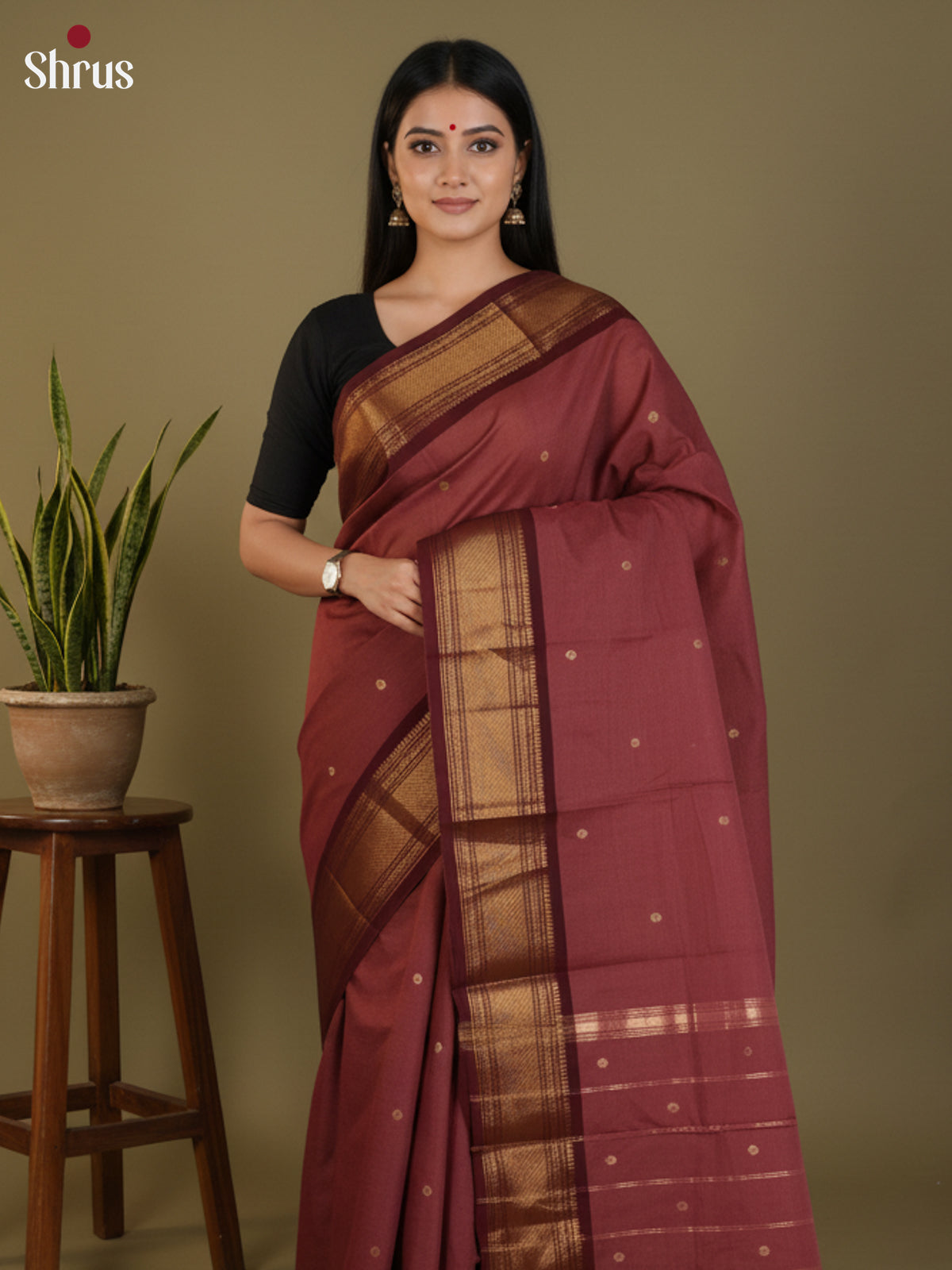 DLS29039 - Chettinad Cotton Saree - Shop on Shrus.com