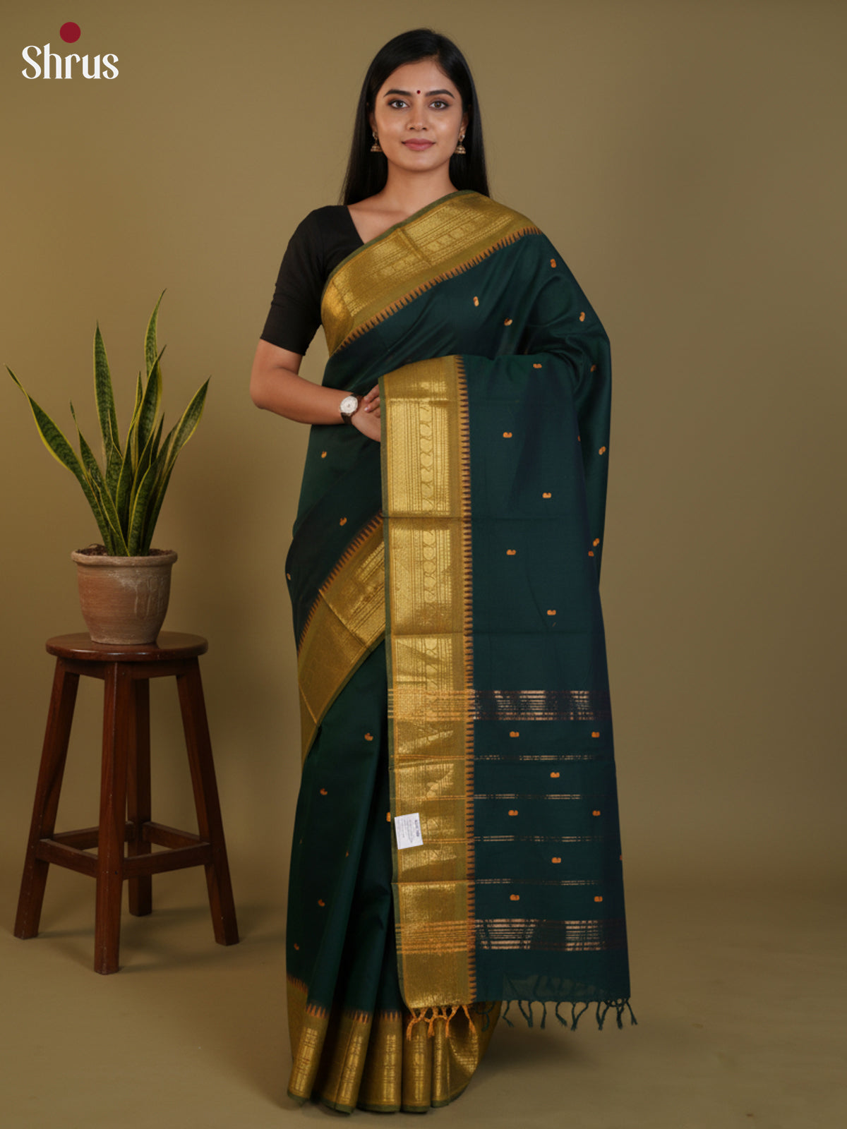 DLS29048 - Chettinad Cotton Saree - Shop on Shrus.com