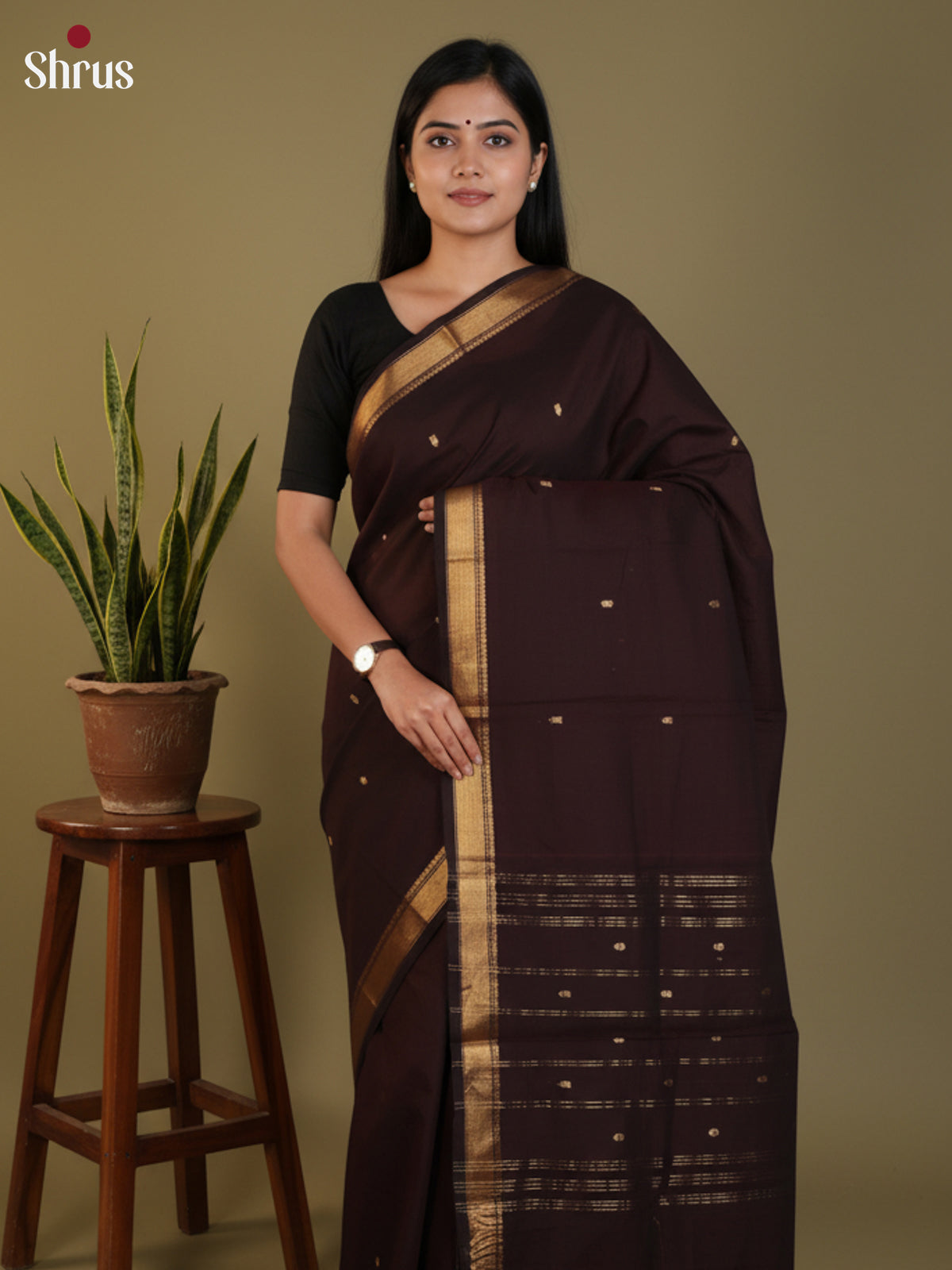 DLS29063 - Chettinad Cotton Saree - Shop on Shrus.com