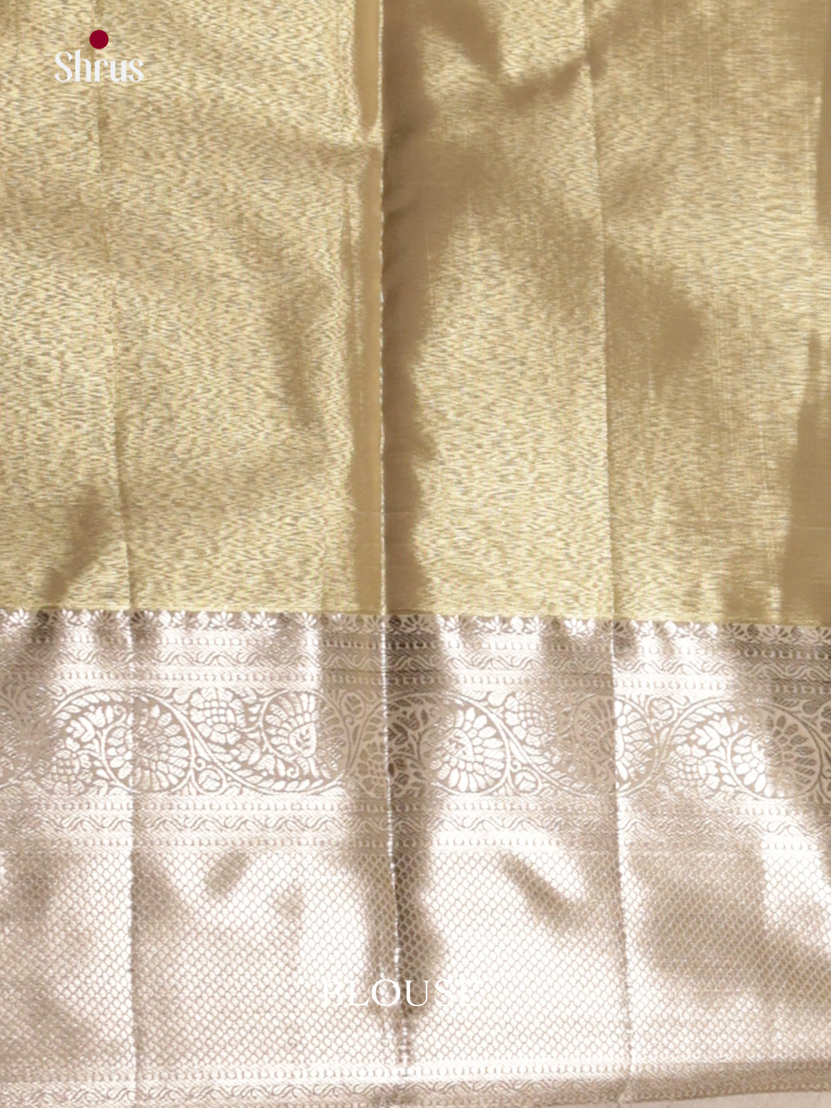 Blue & Chutney Green - Kanchipuram-halfpure Saree - DLS29079 - Shop on Shrus.com