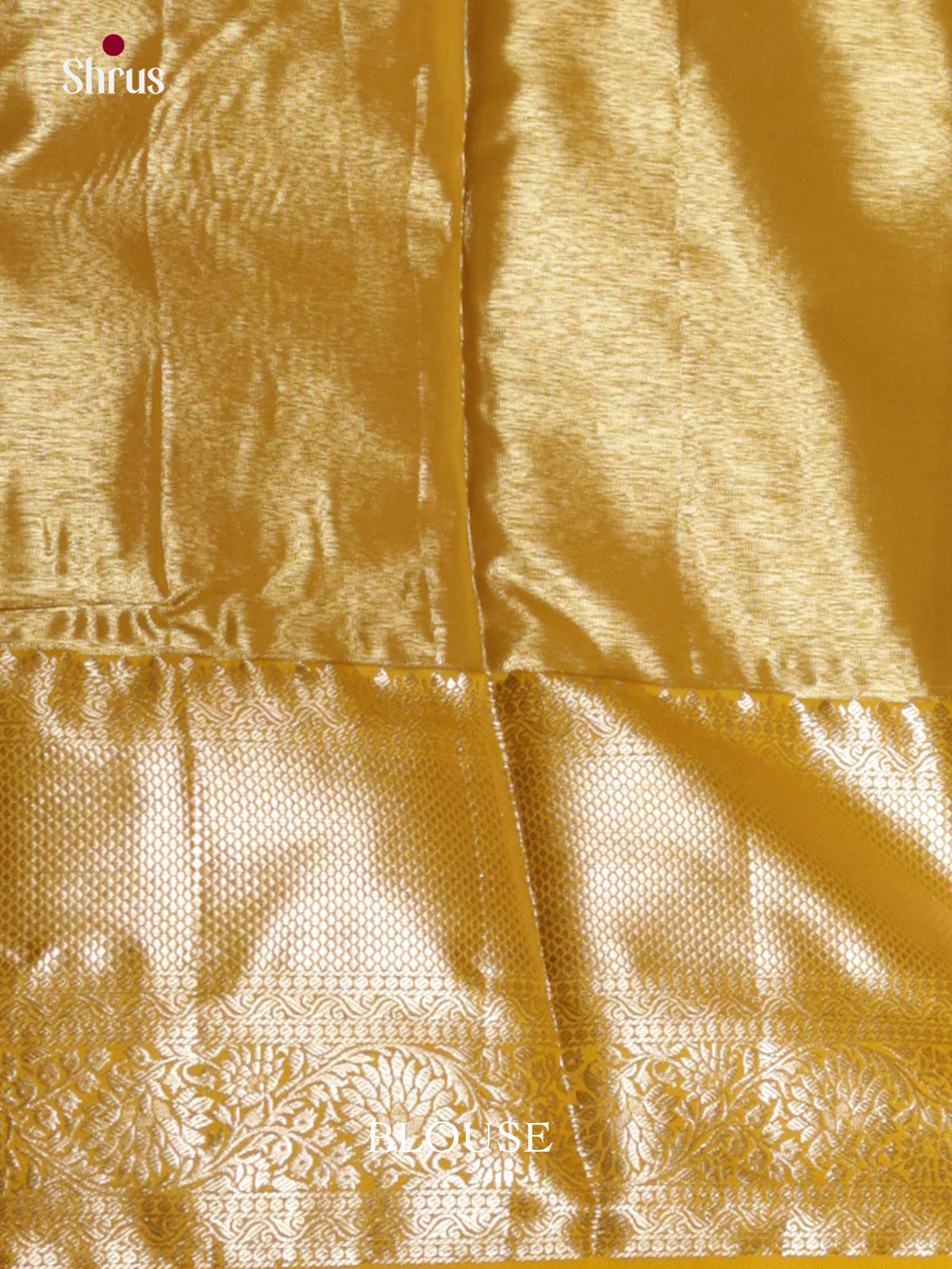 Cream & yellow - Kanchipuram-halfpure Saree - DLS29099 - Shop on Shrus.com
