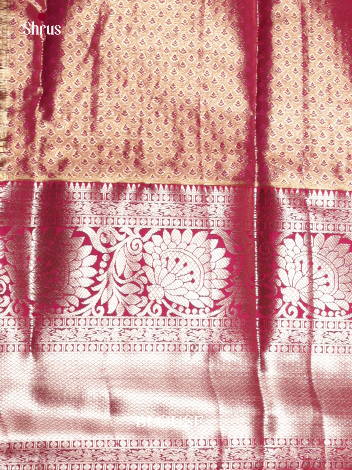 DLS29137 - Kanchipuram-halfpure Saree - Shop on Shrus.com