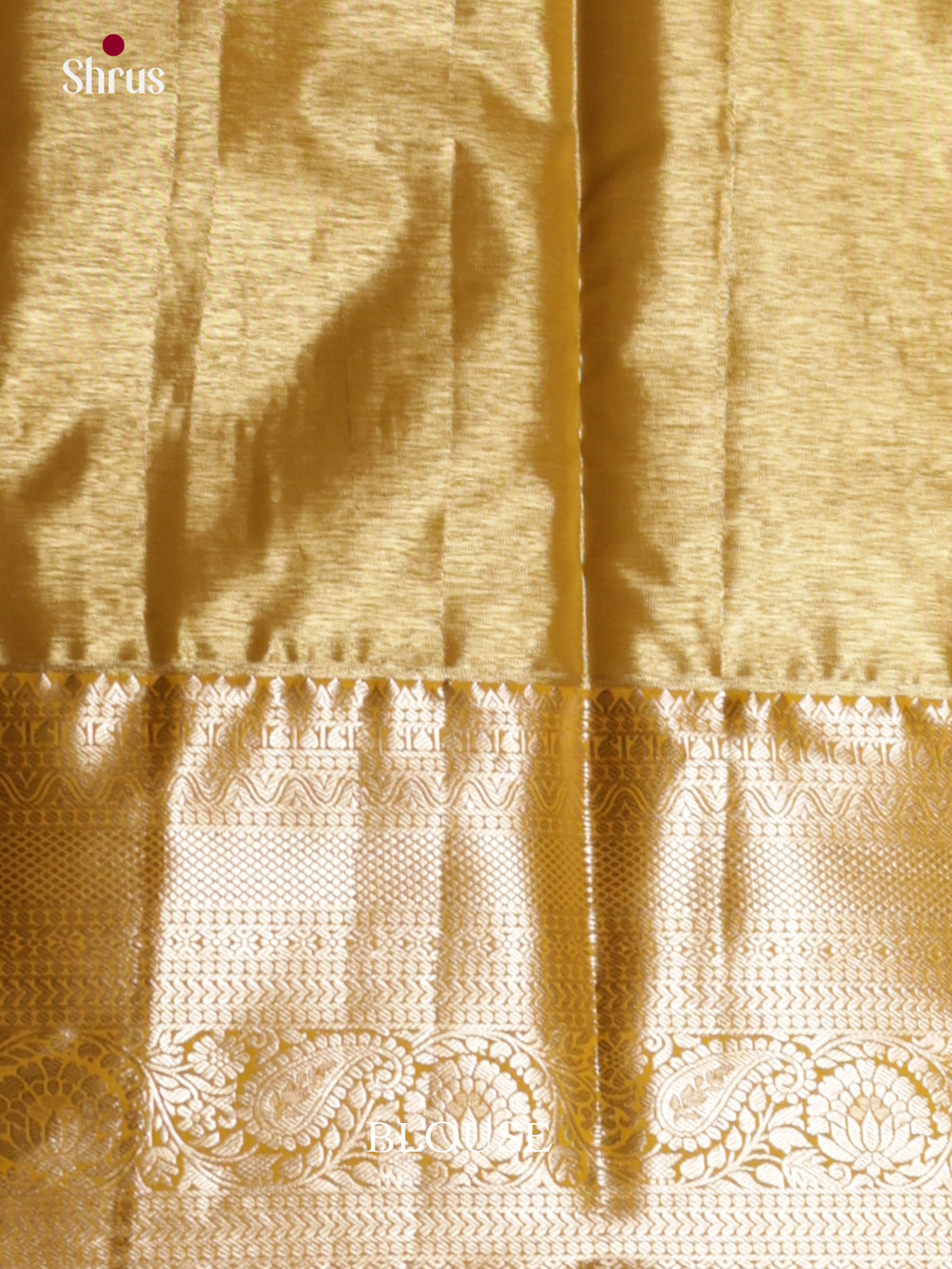 Lavender & Mustard - Kanchipuram-halfpure Saree- DLS29161 - Shop on Shrus.com