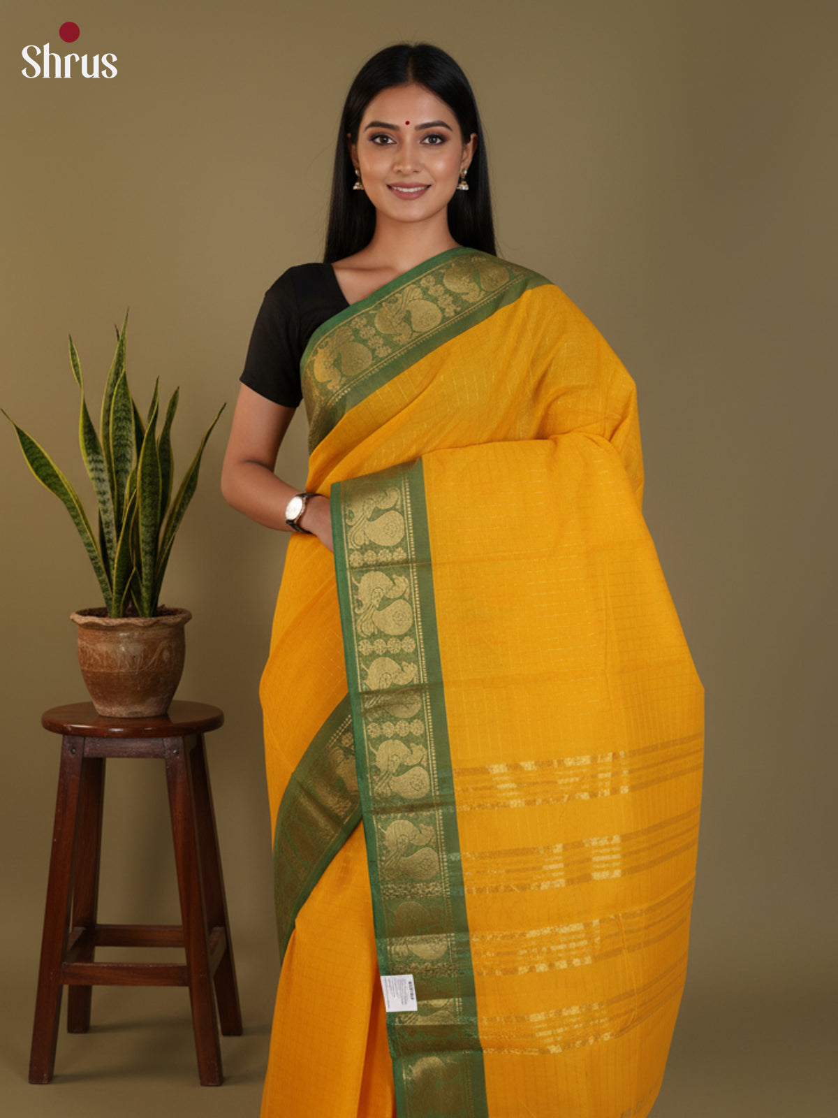 DLS29297 - Chettinad Cotton Saree - Shop on Shrus.com