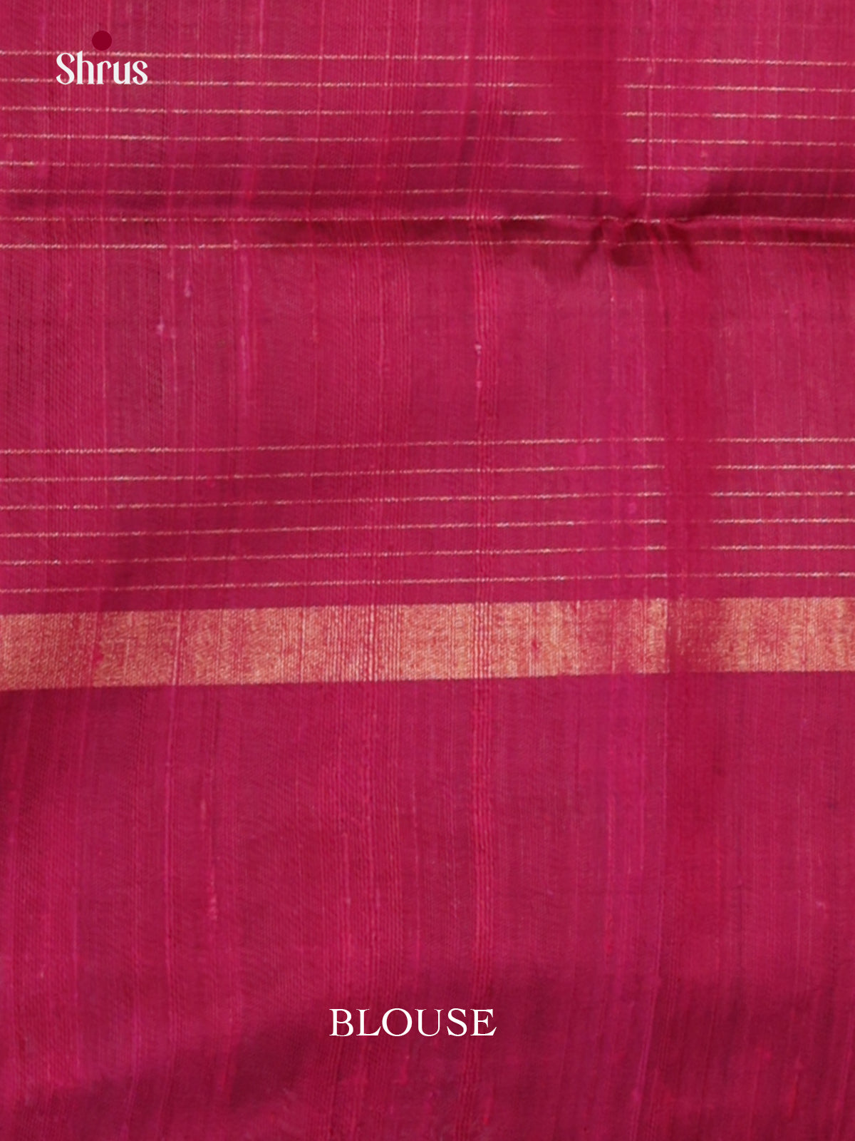 Charming Majenta single tone  Raw Silk Saree  with zari checks - DLS30007 - Shop on Shrus.com