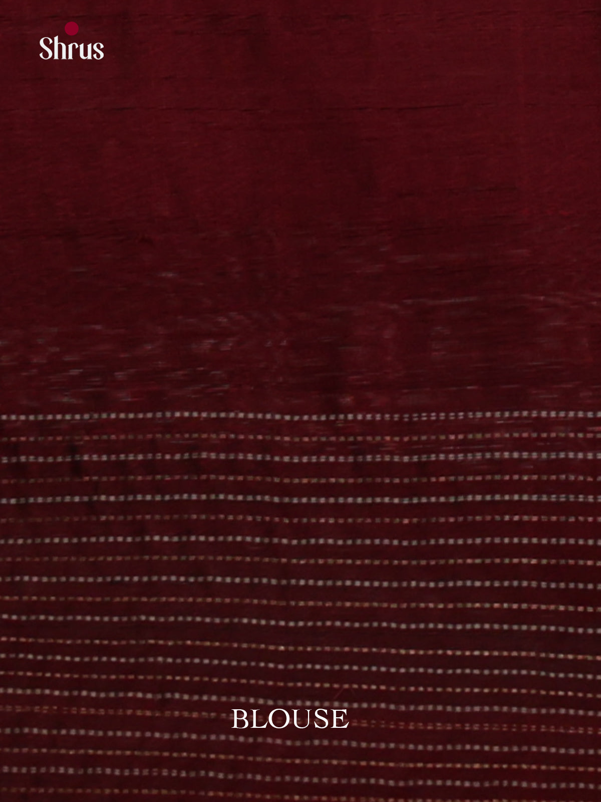Beautiful Maroon  Raw Silk Saree with zari stripes & Brocade pallu - DLS30053 - Shop on Shrus.com
