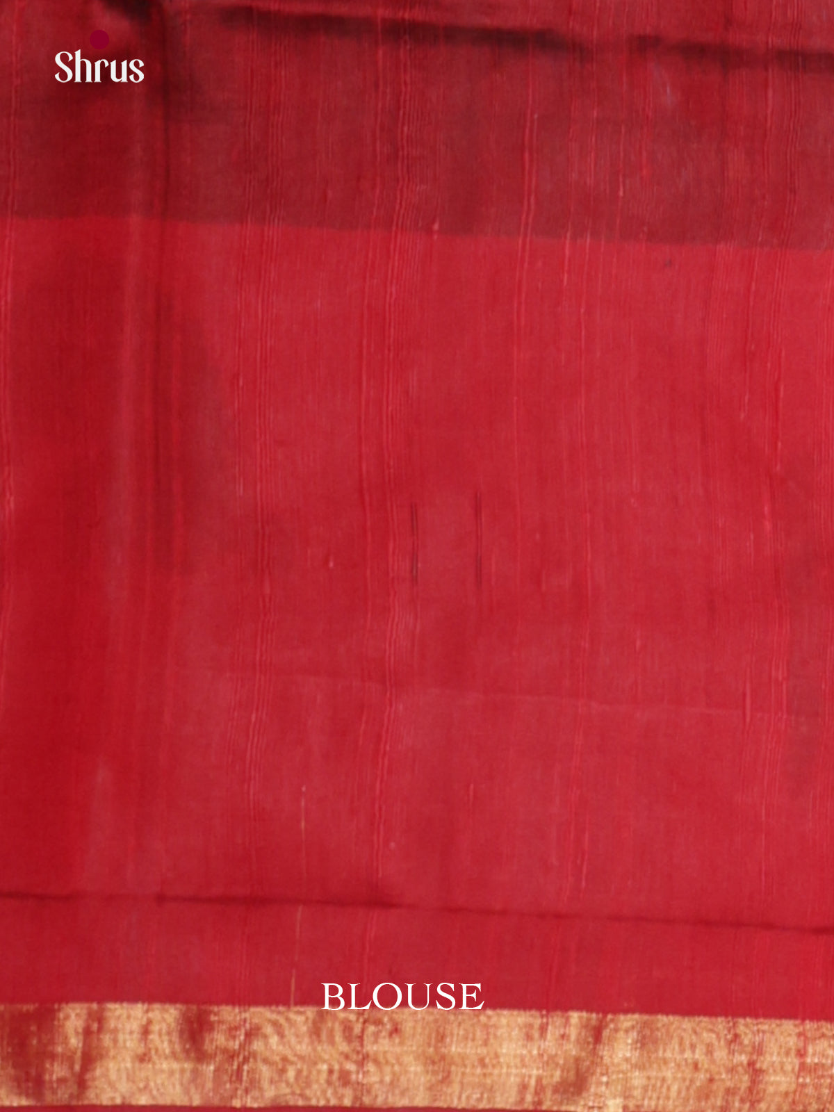 Classy Green & red  Raw Silk Saree  with zari floral buttas & Border - DLS30067