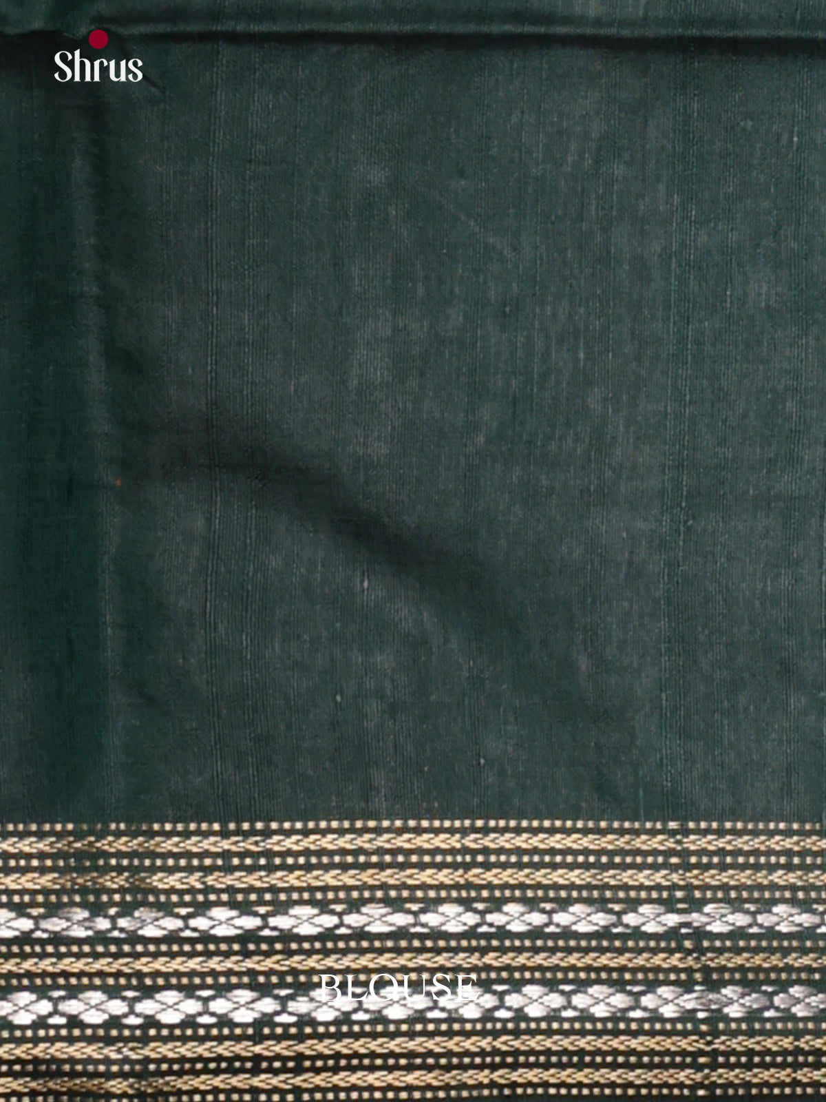 Glorious Muastardy Green & Green Raw Silk Saree with contrast temple zari border -DLS30079