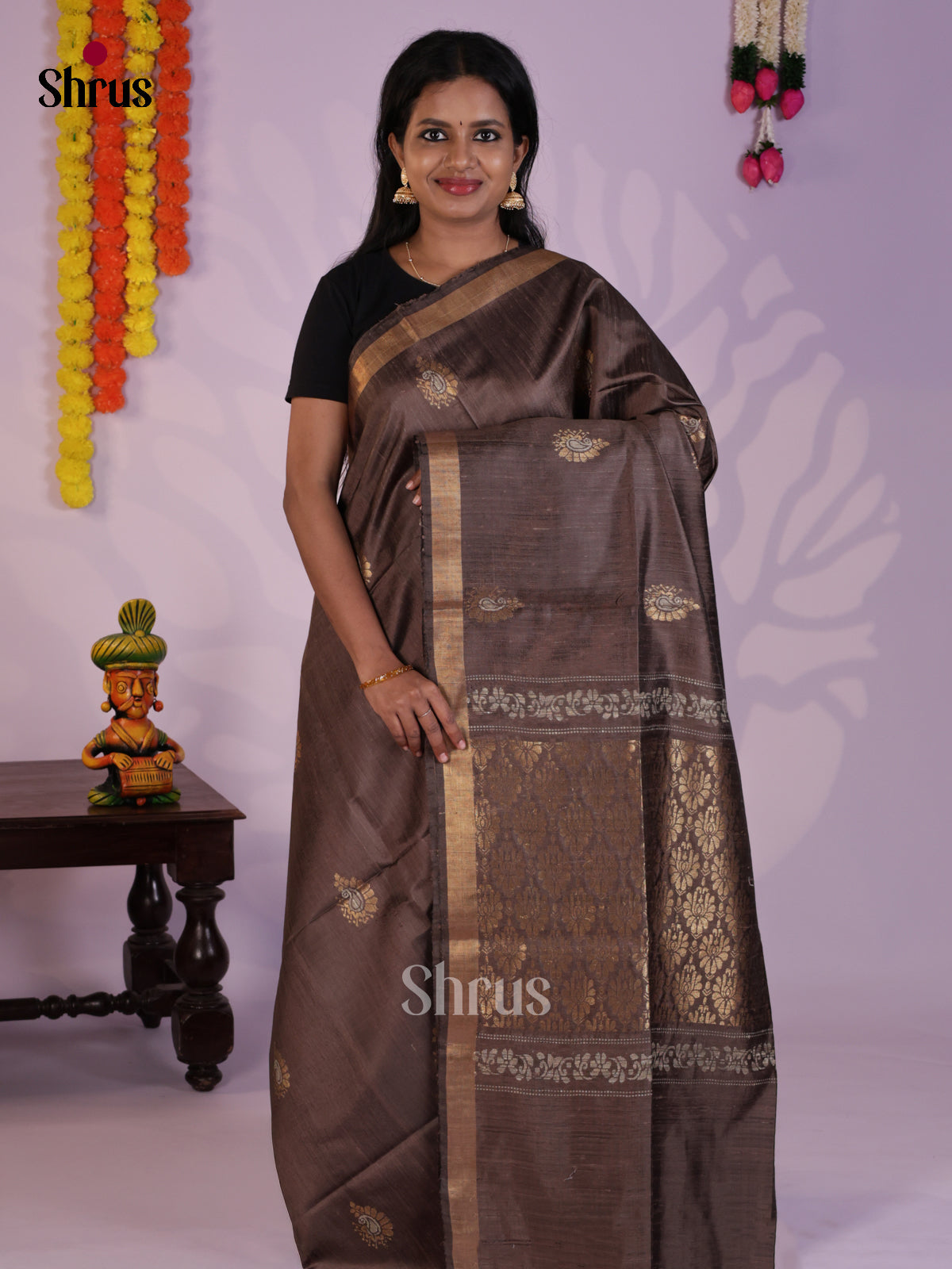 DLS30092 - Raw Silk Saree