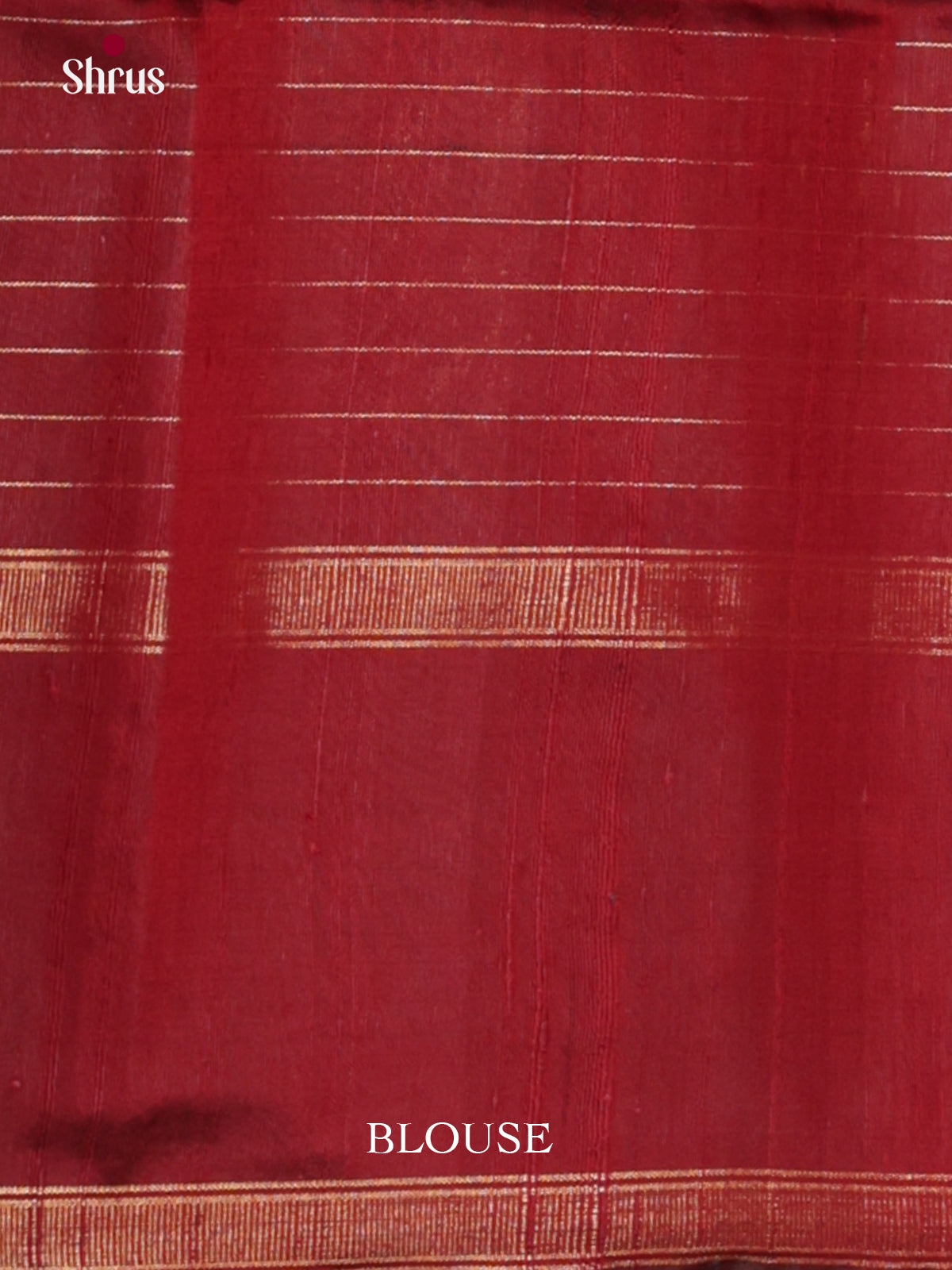 Radiant Rust Orange Raw Silk Saree with zari checks -  DLS30108