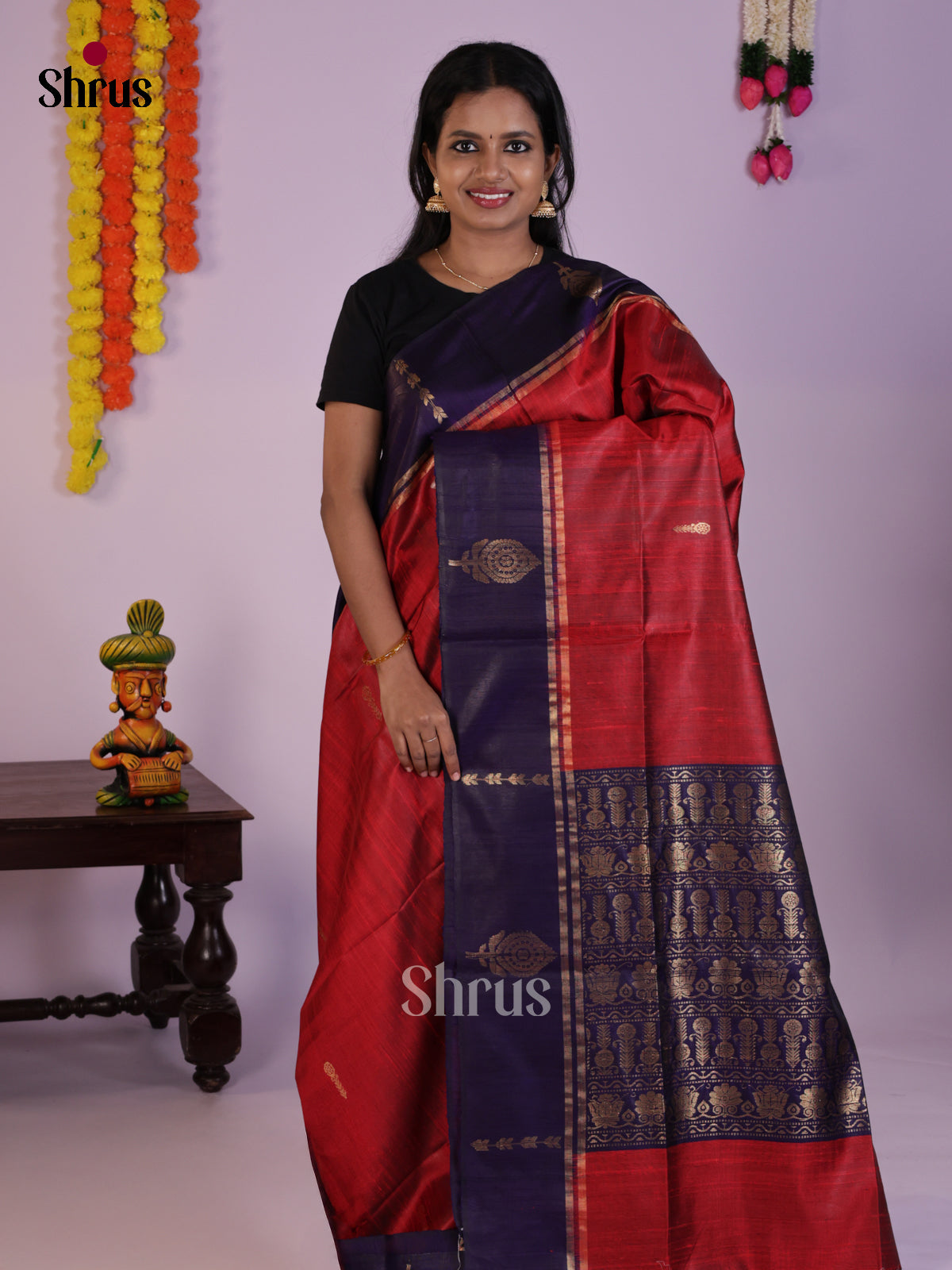 DLS30114 - Raw Silk Saree