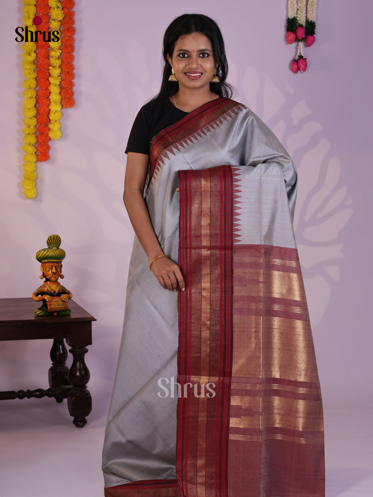 DLS30127 - Raw Silk Saree