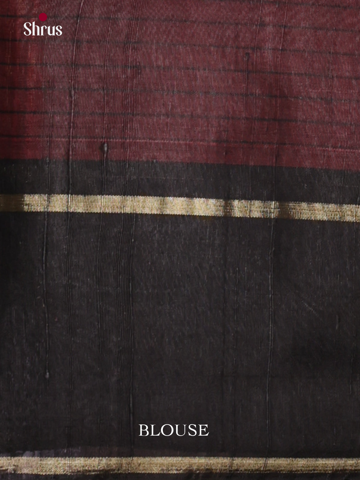 Beautiful Pink & Black Raw Silk Saree  with checkered pattern - DLS30173 - Shop on Shrus.com