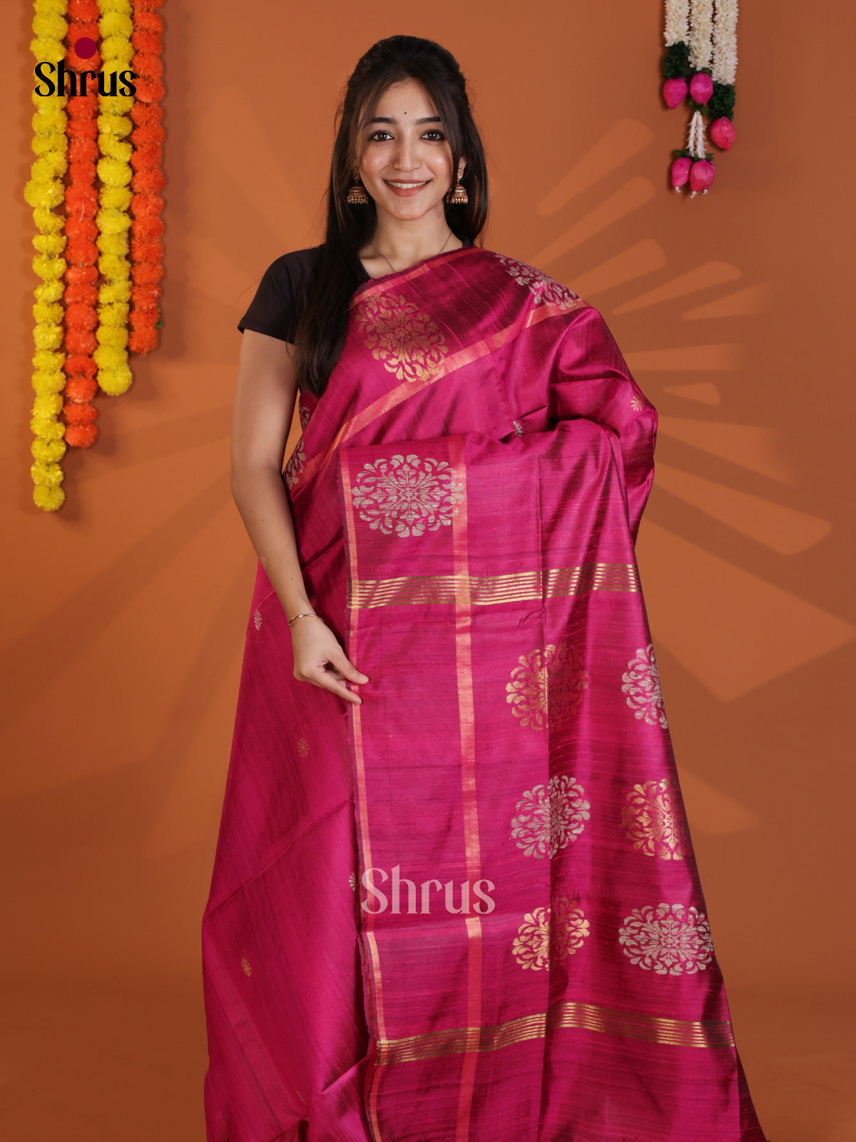 DLS30200 - Raw Silk Saree