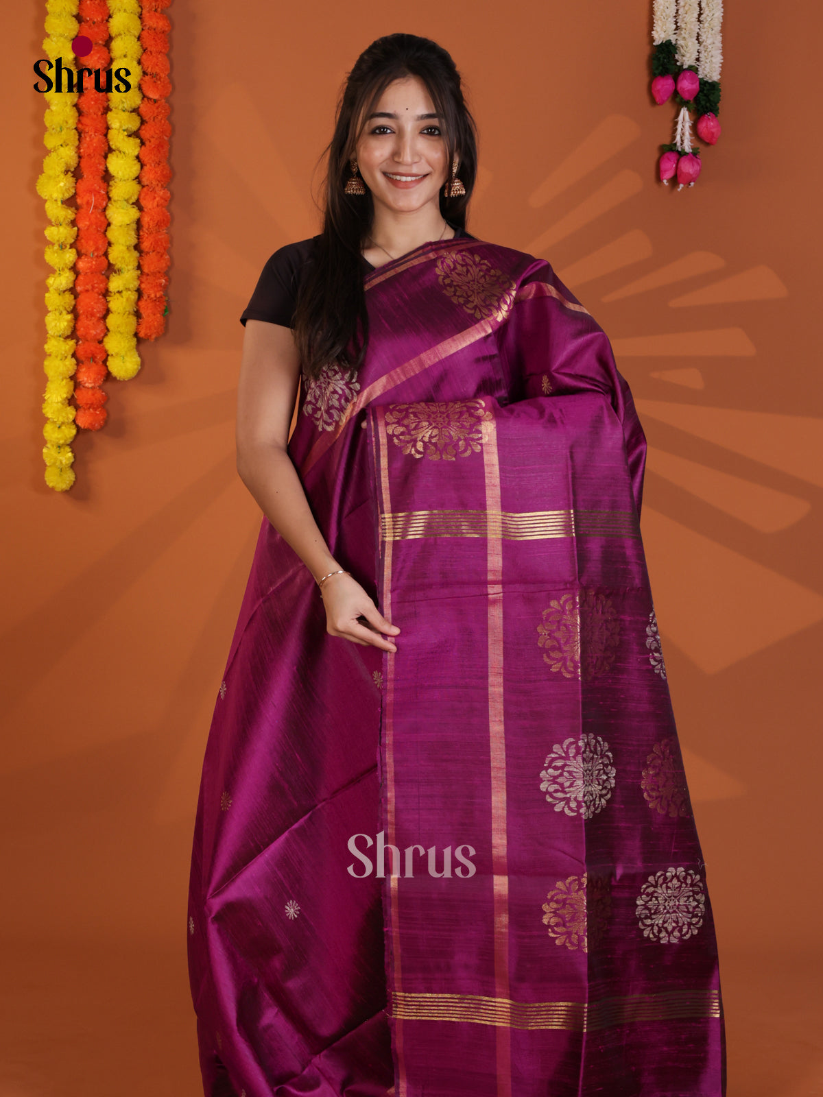 DLS30206 - Raw Silk Saree