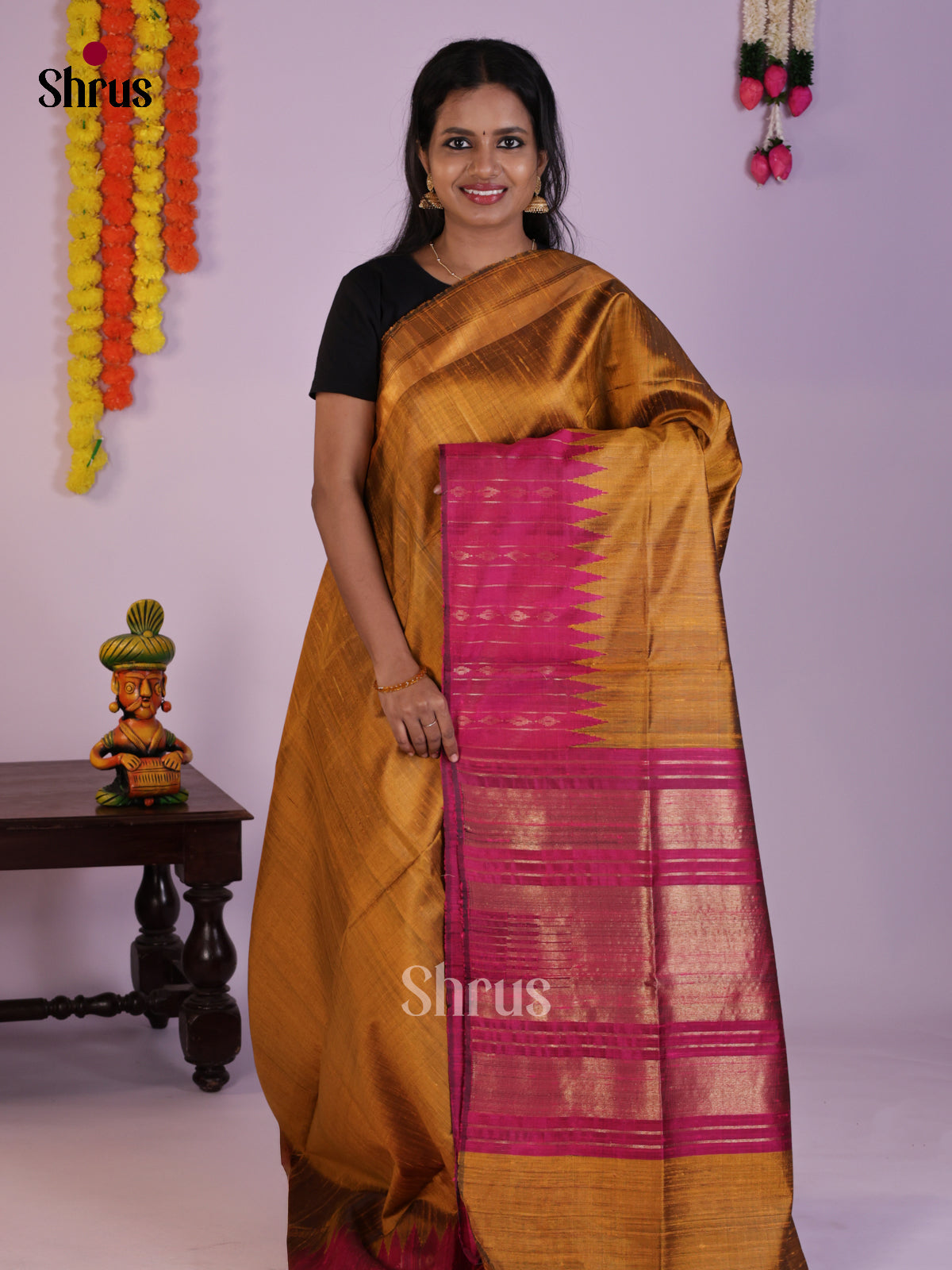 DLS30222 - Raw Silk Saree