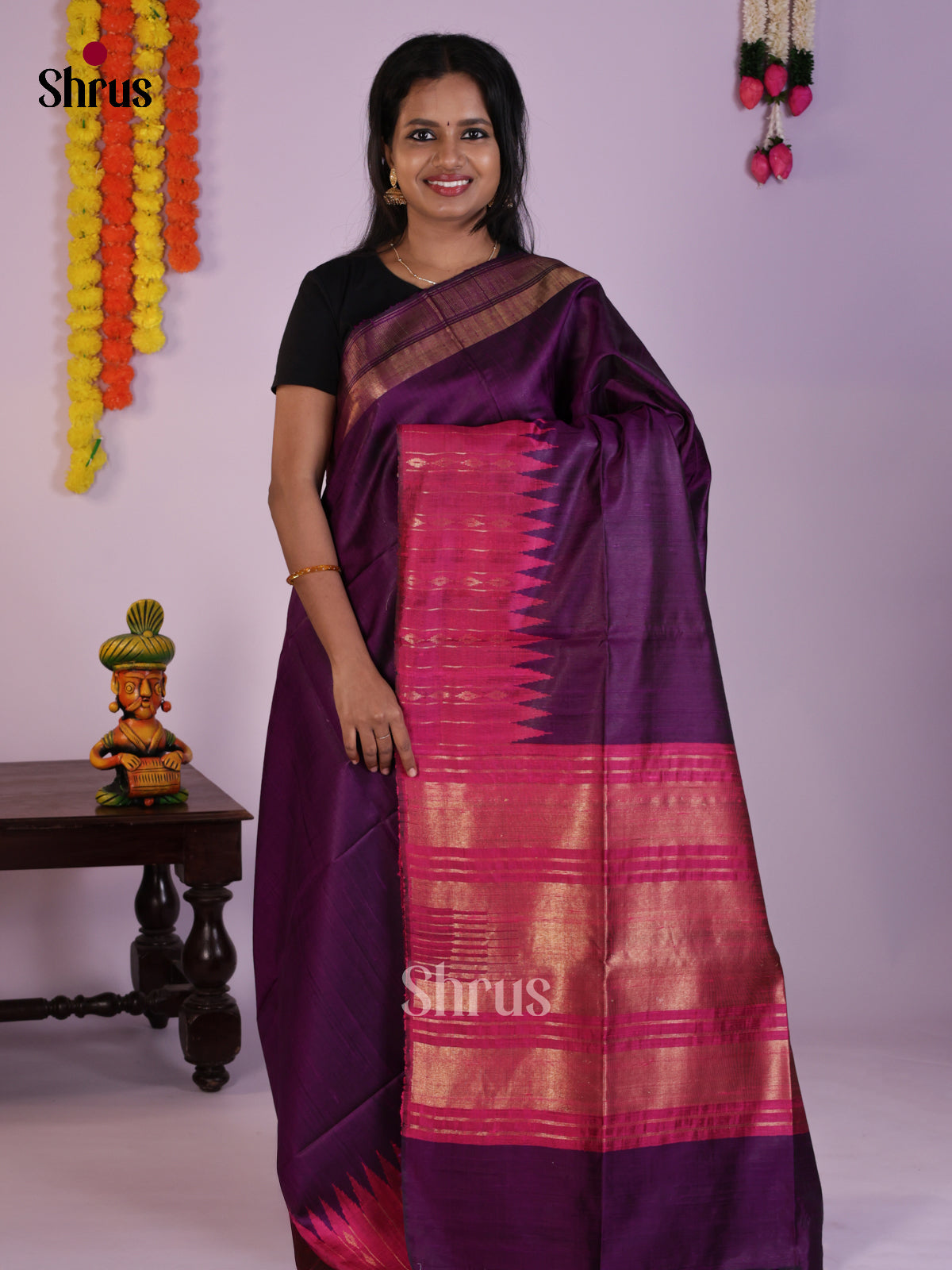 DLS30223 - Raw Silk Saree