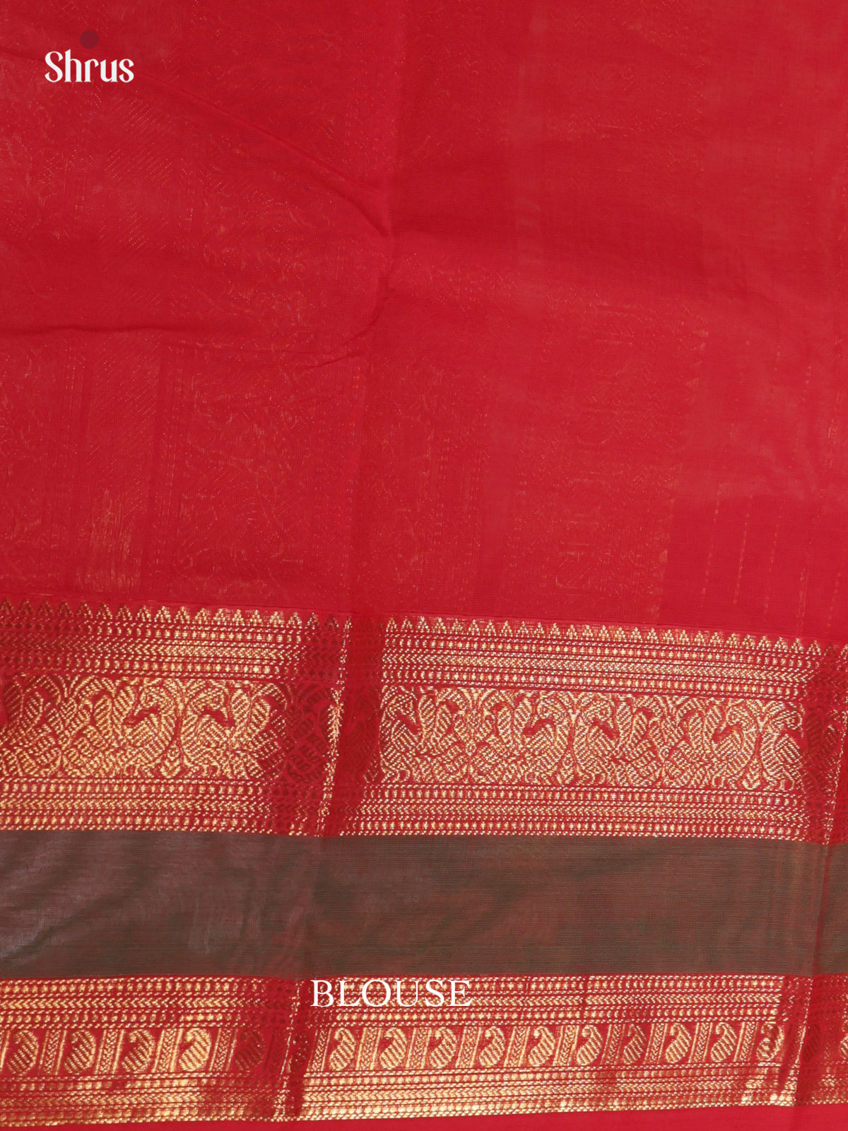Red & Green  - Chettinad Cotton Saree- DLS30240 - Shop on Shrus.com