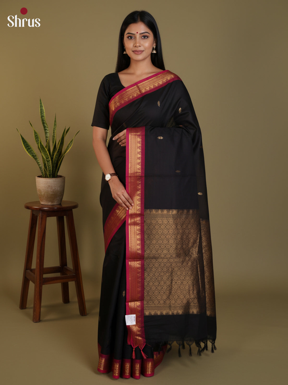 DLS30261 - Chettinad Cotton Saree - Shop on Shrus.com