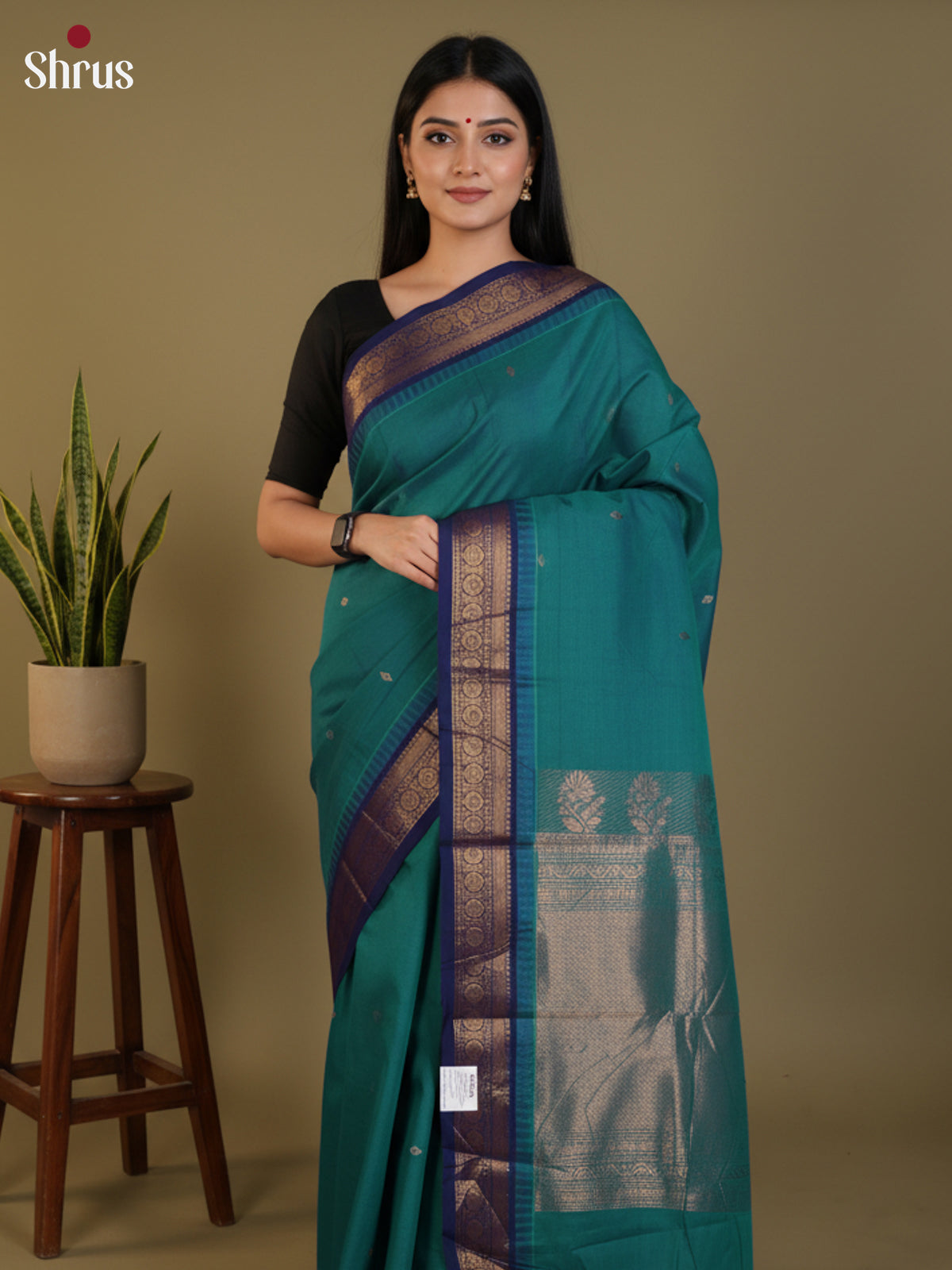DLS30262 - Chettinad Cotton Saree - Shop on Shrus.com