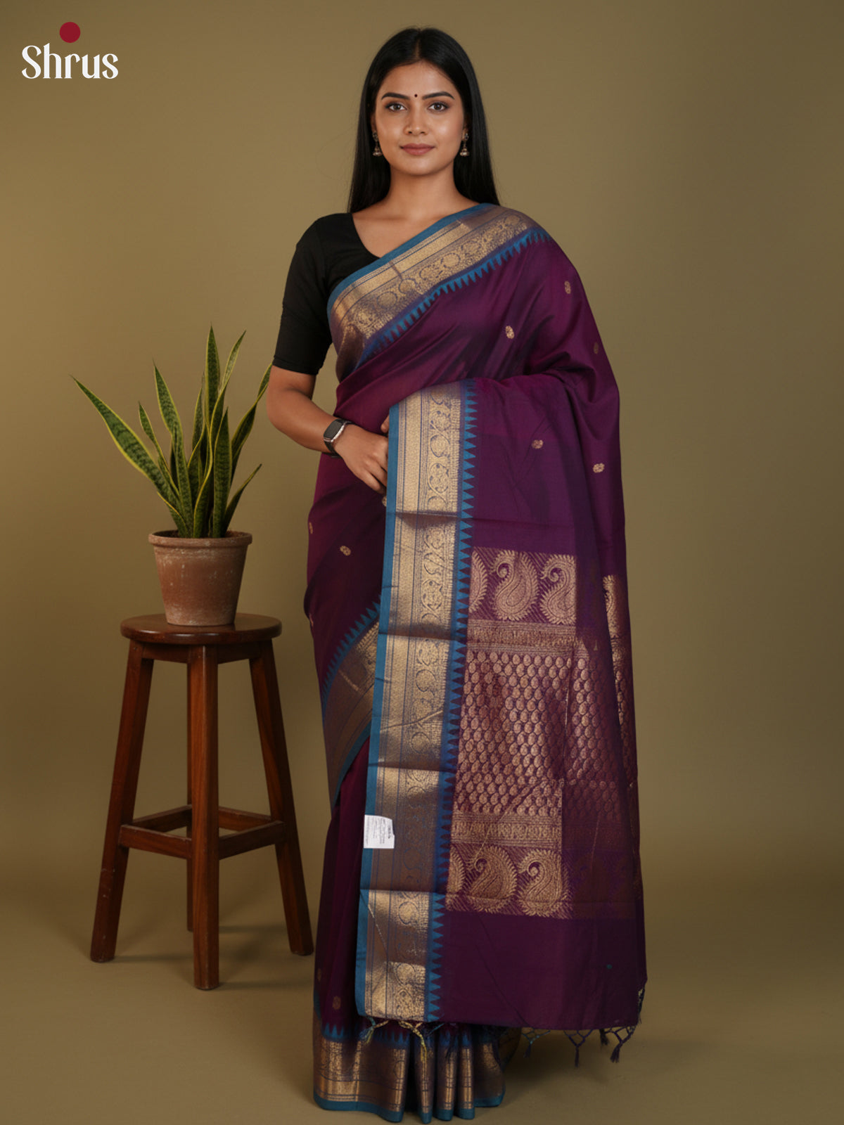 DLS30266 - Chettinad Cotton Saree - Shop on Shrus.com