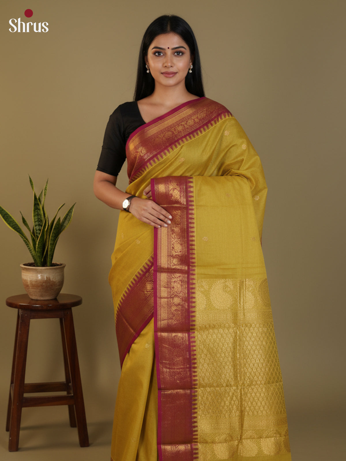DLS30269 - Chettinad Cotton Saree - Shop on Shrus.com