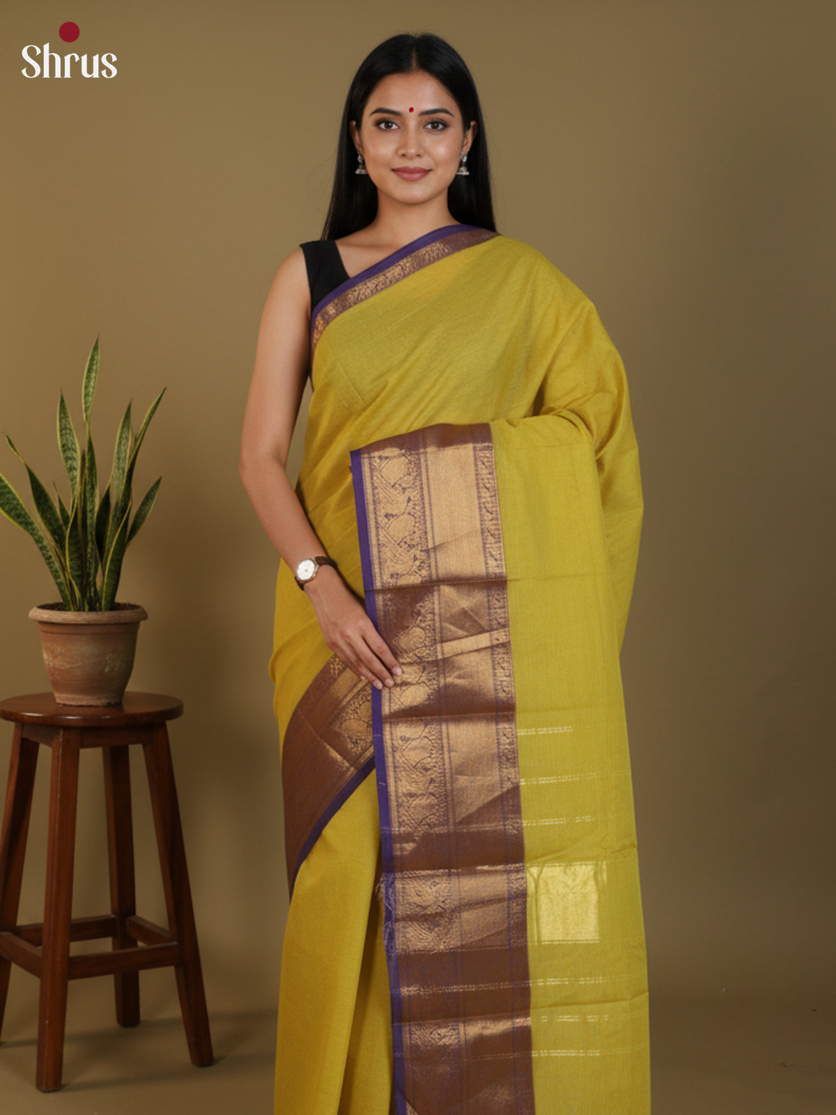DLS30277 - Chettinad Cotton Saree - Shop on Shrus.com
