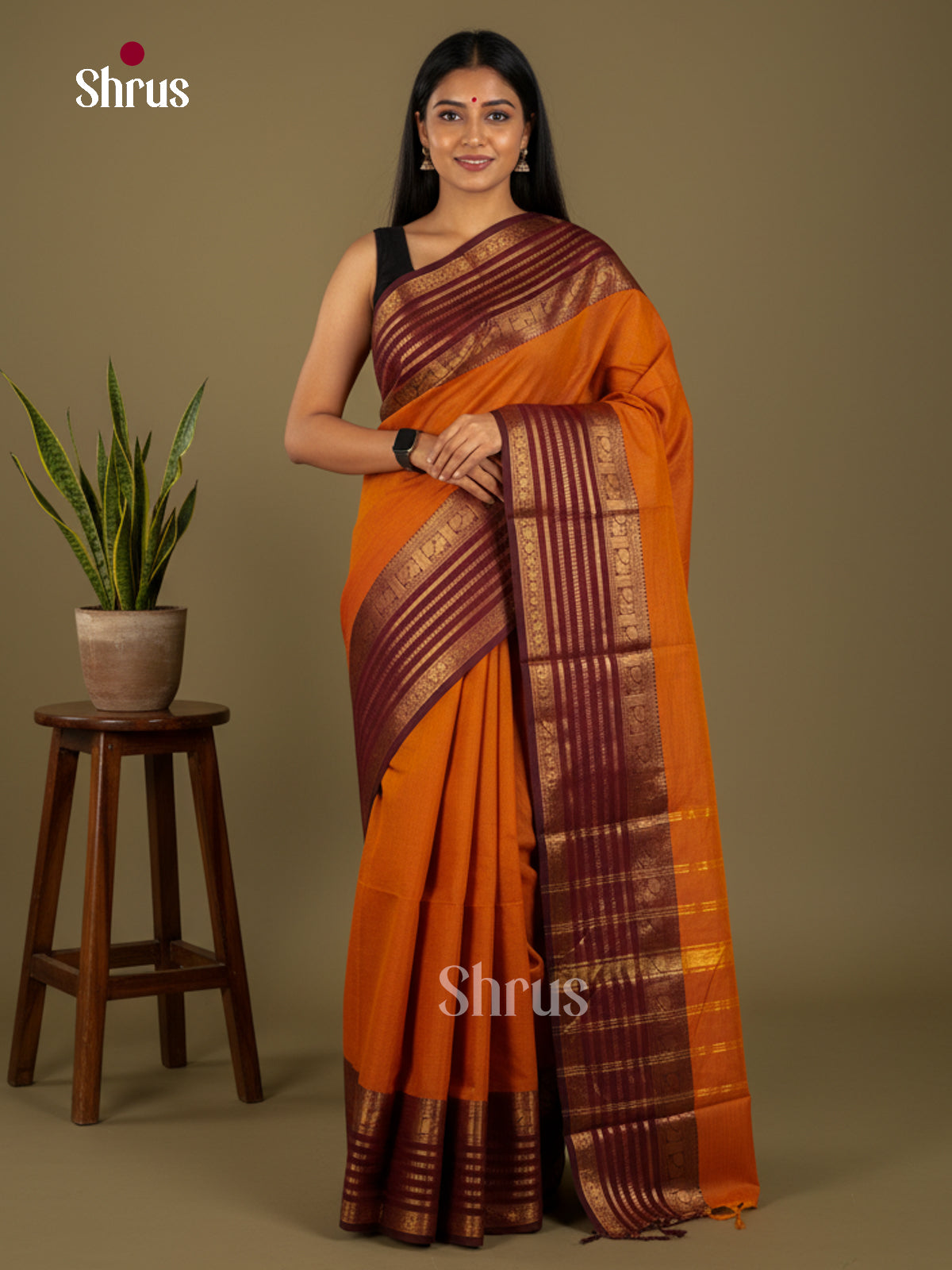 DLS30288 - Chettinad Cotton Saree - Shop on Shrus.com