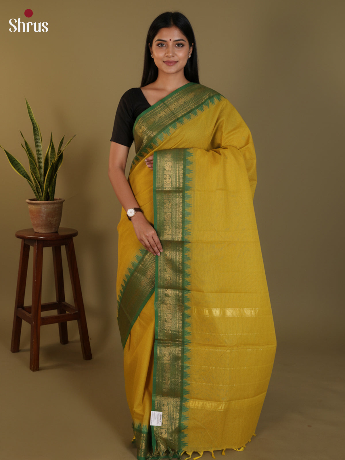 DLS30290 - Chettinad Cotton Saree - Shop on Shrus.com