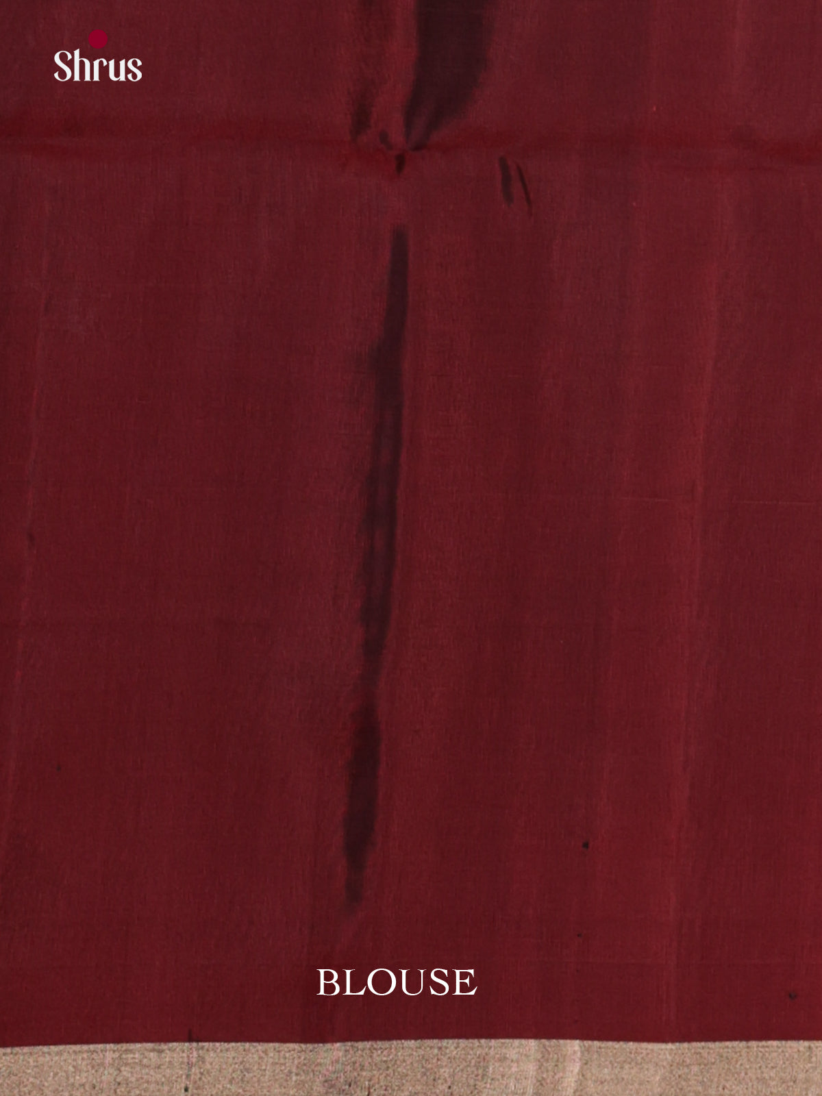 Classy Maroon single Tone Soft Silk Saree with zari buttas , strapes - Shop on Shrus.com