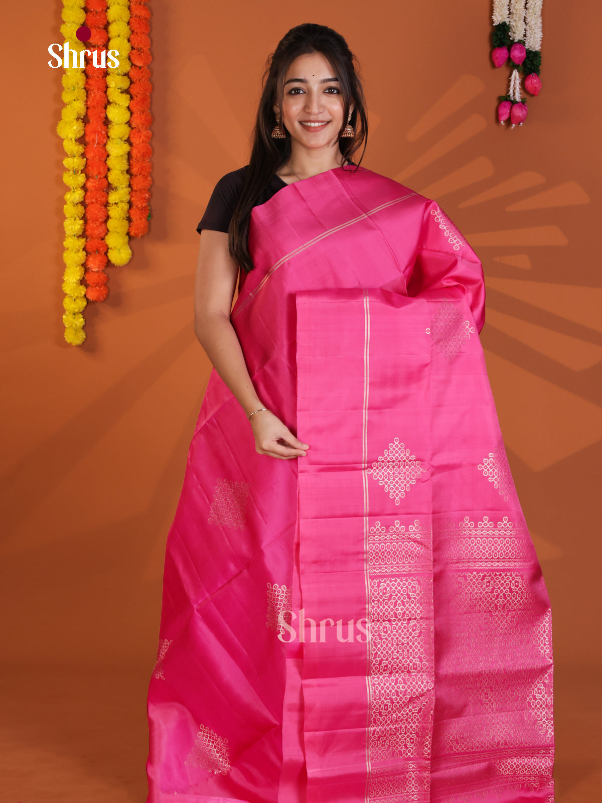 DLS30306 - Soft Silk (HR) Saree - Shop on Shrus.com