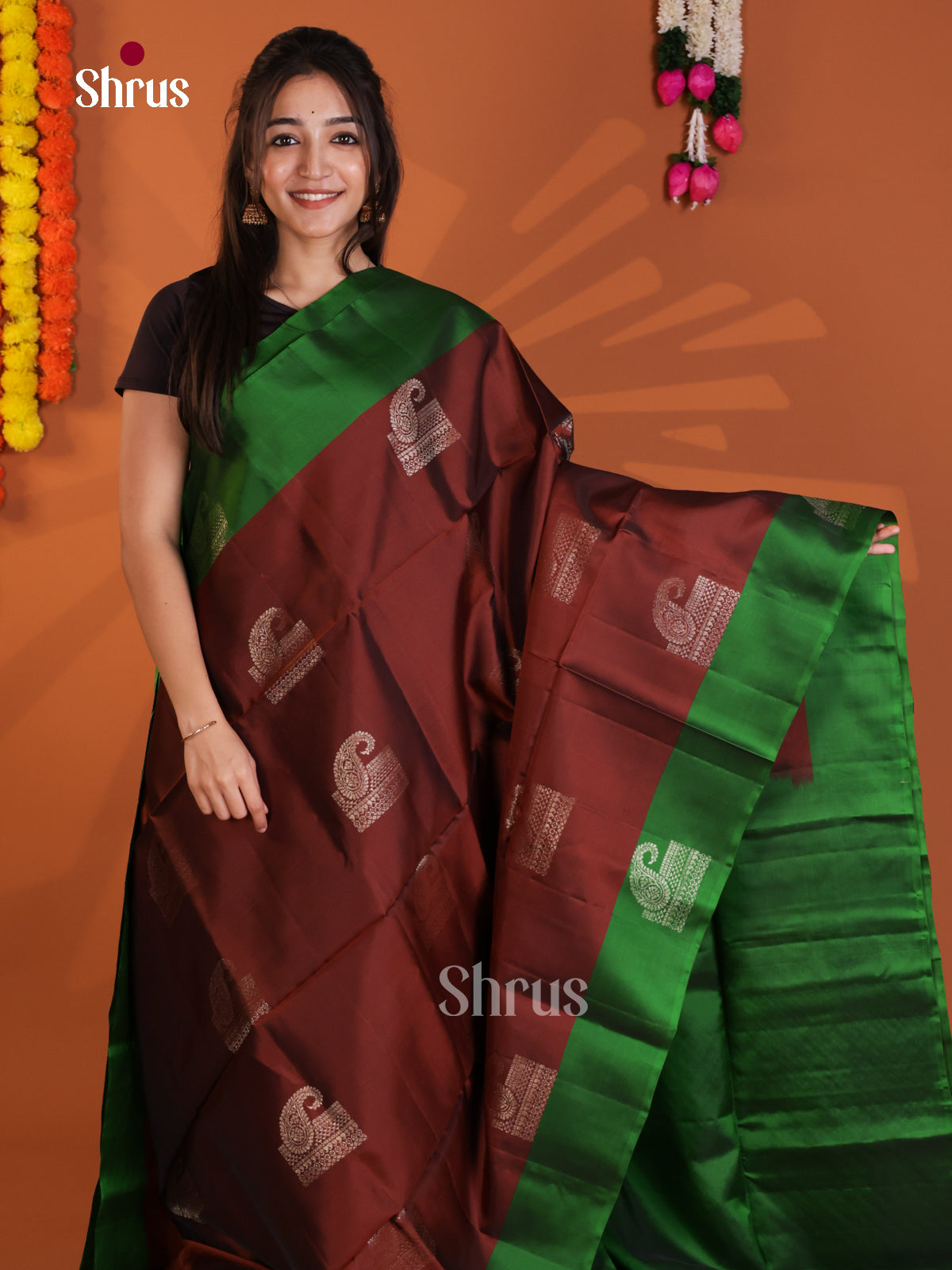 DLS30328 - Softsilk-halfpure Saree