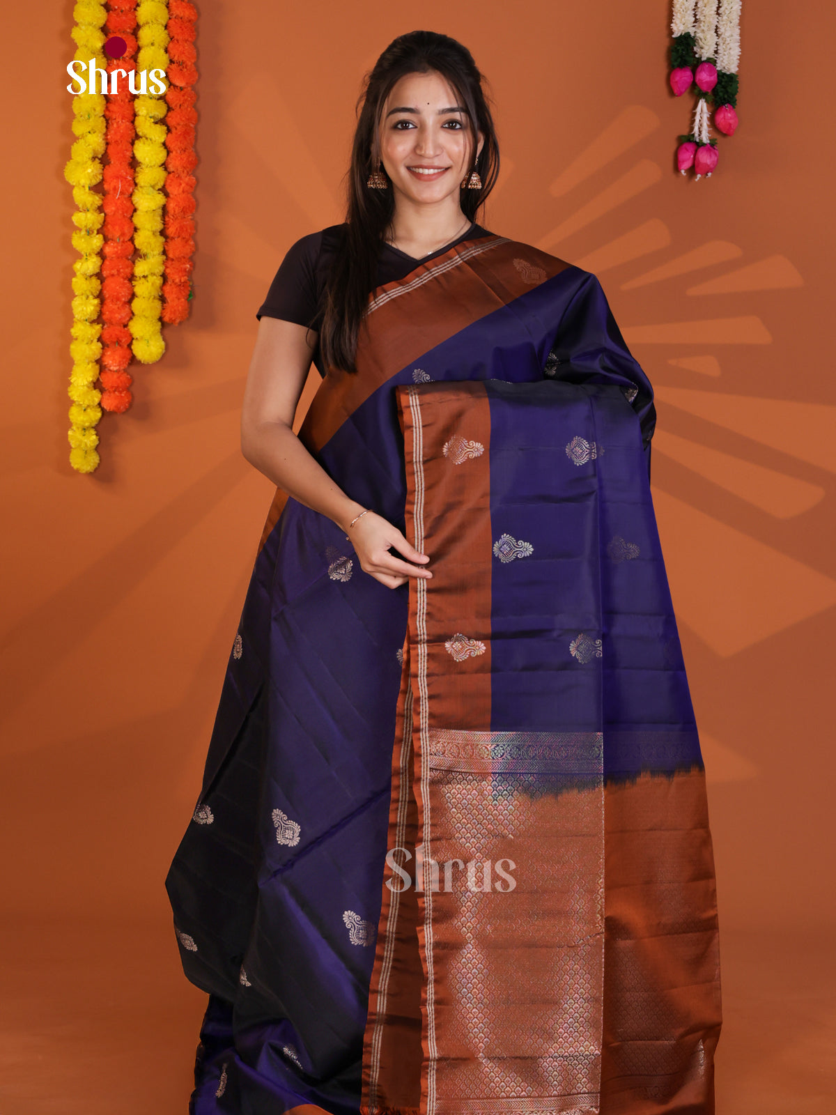 DLS30332 - Softsilk-halfpure Saree