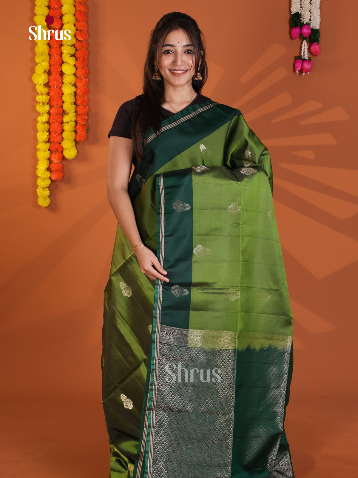 DLS30335 - Softsilk-halfpure Saree