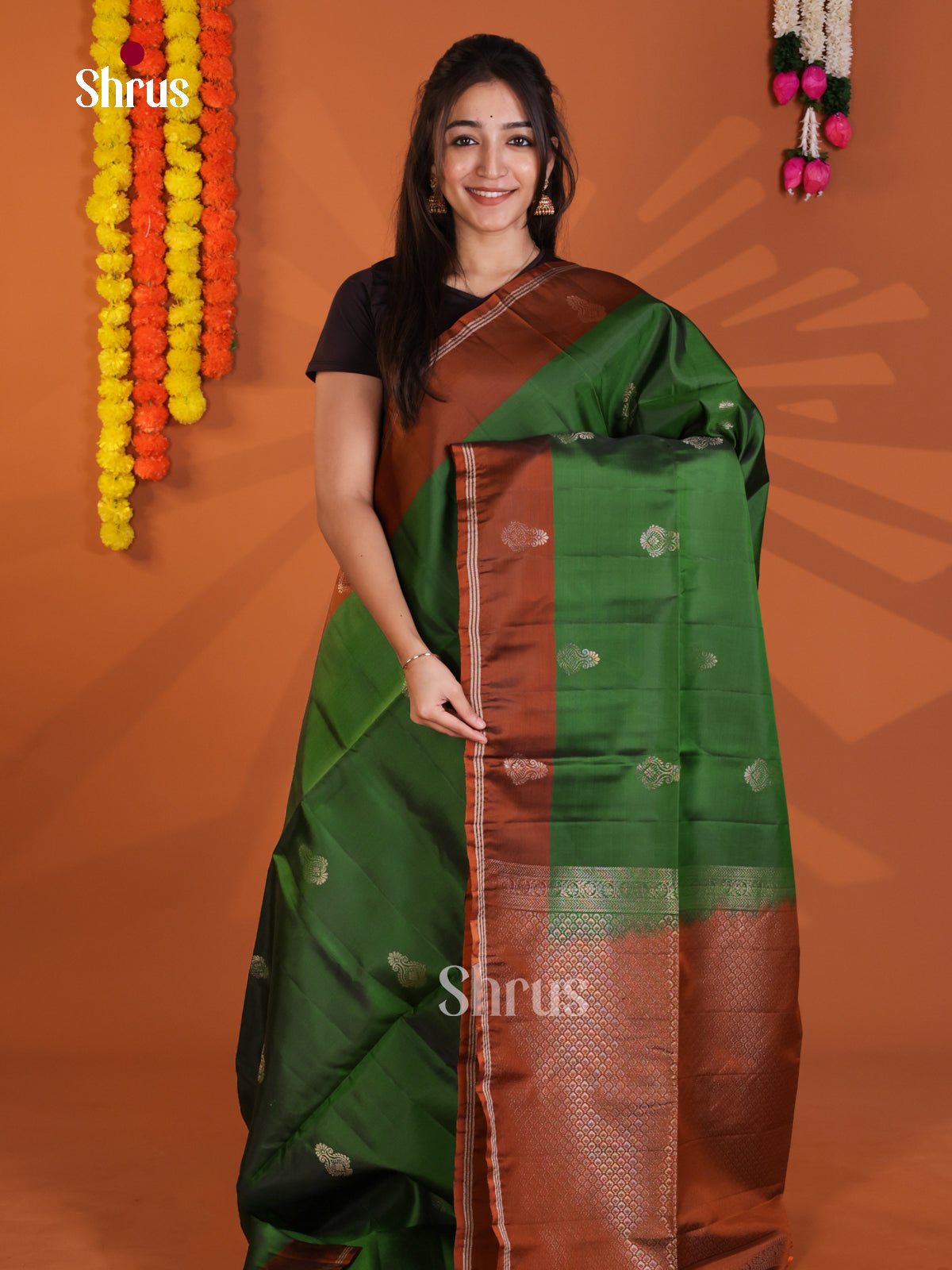 DLS30336 - Softsilk-halfpure Saree