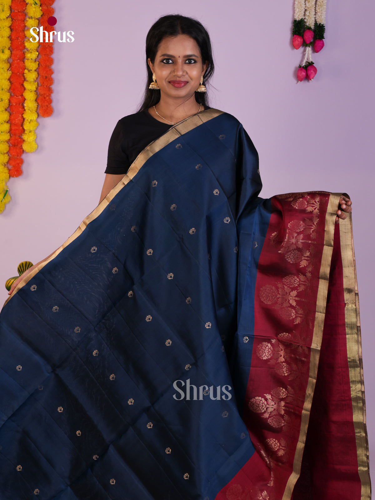 DLS31029 - Soft Silk (HR) Saree - Shop on Shrus.com