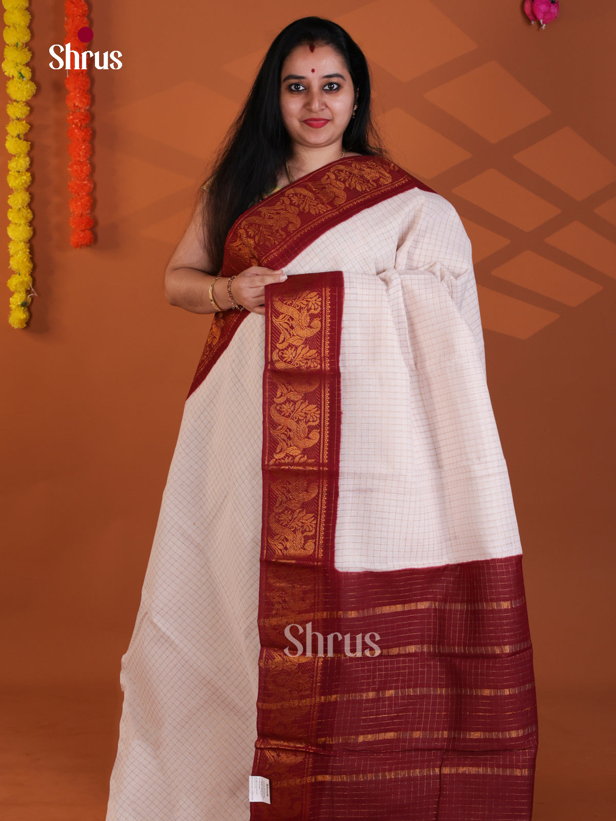 DLS31039 - Sungudi Cotton Saree