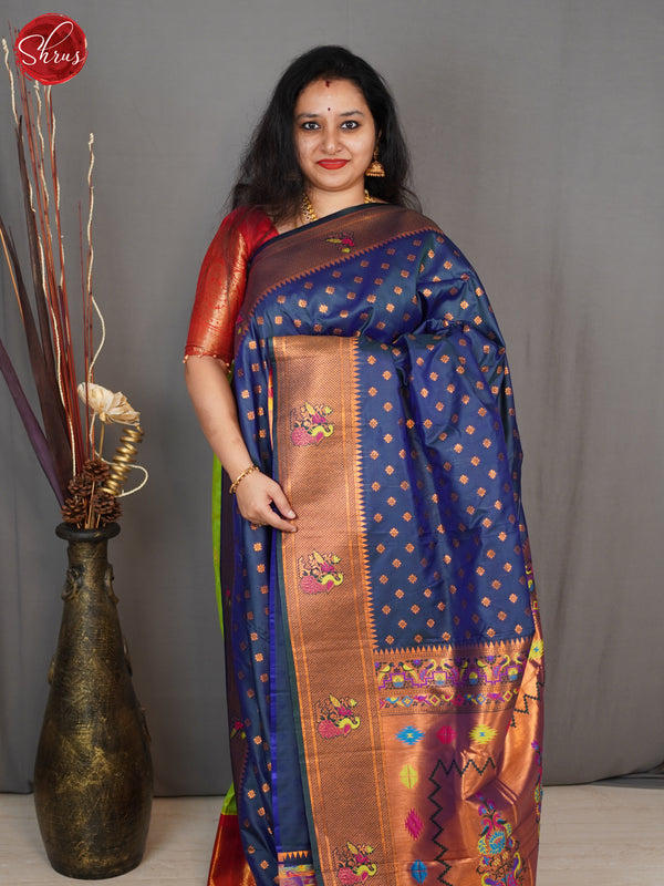 SEMI PAITHANI SILK-HPP32 – Gayathri Reddy Traditional Designer Studio