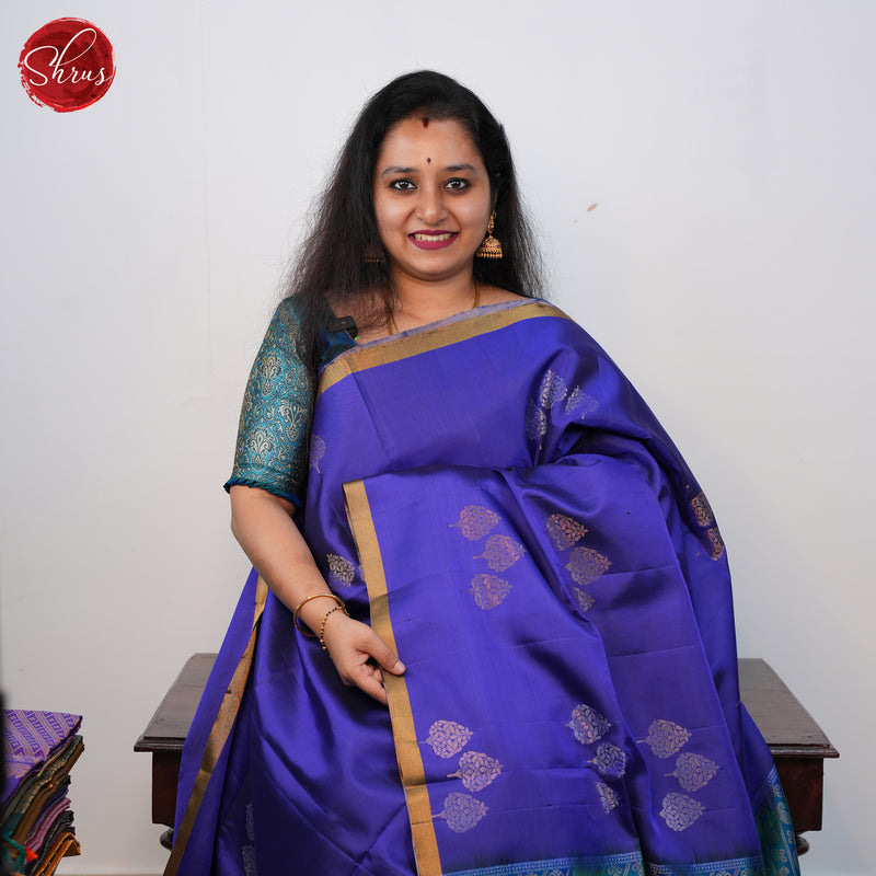 Designer Pista Color Soft Silk Saree With Purple Border and Blouse South  Indian Saree in USA, UK, Malaysia, South Africa, Dubai, Singapore