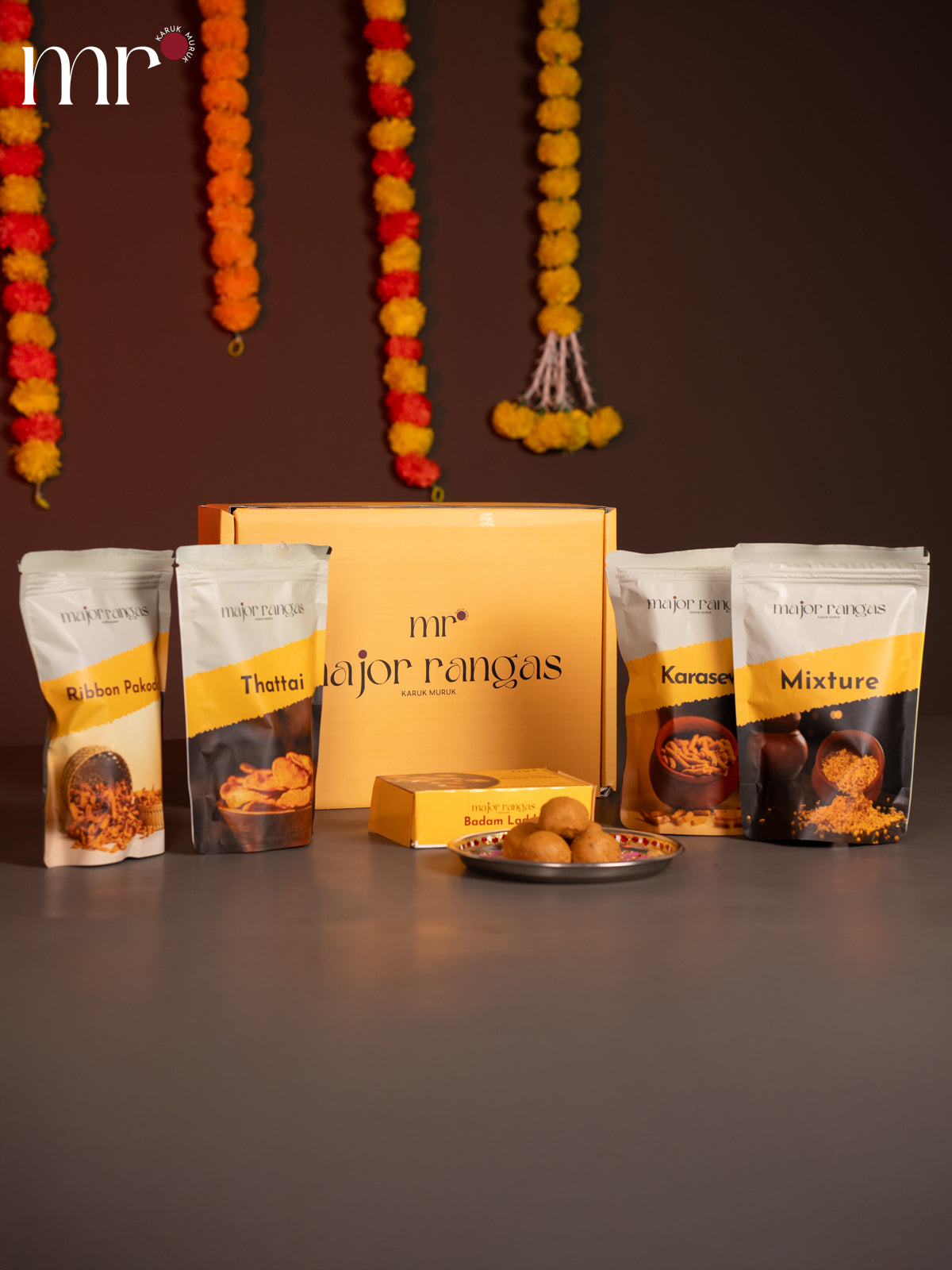 Combo - Ribbon,Thattai,Karasev,Mixture & Badam Ladu