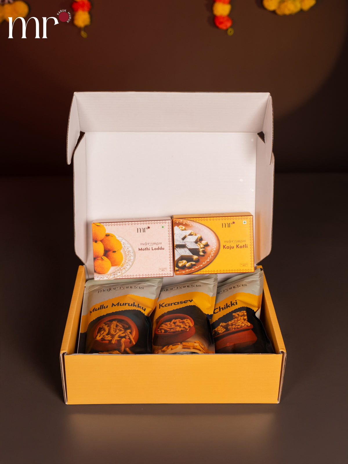 combo - Mullu Murukku,Chikki,Karasev,Mothi laddu &amp; kaju Katli