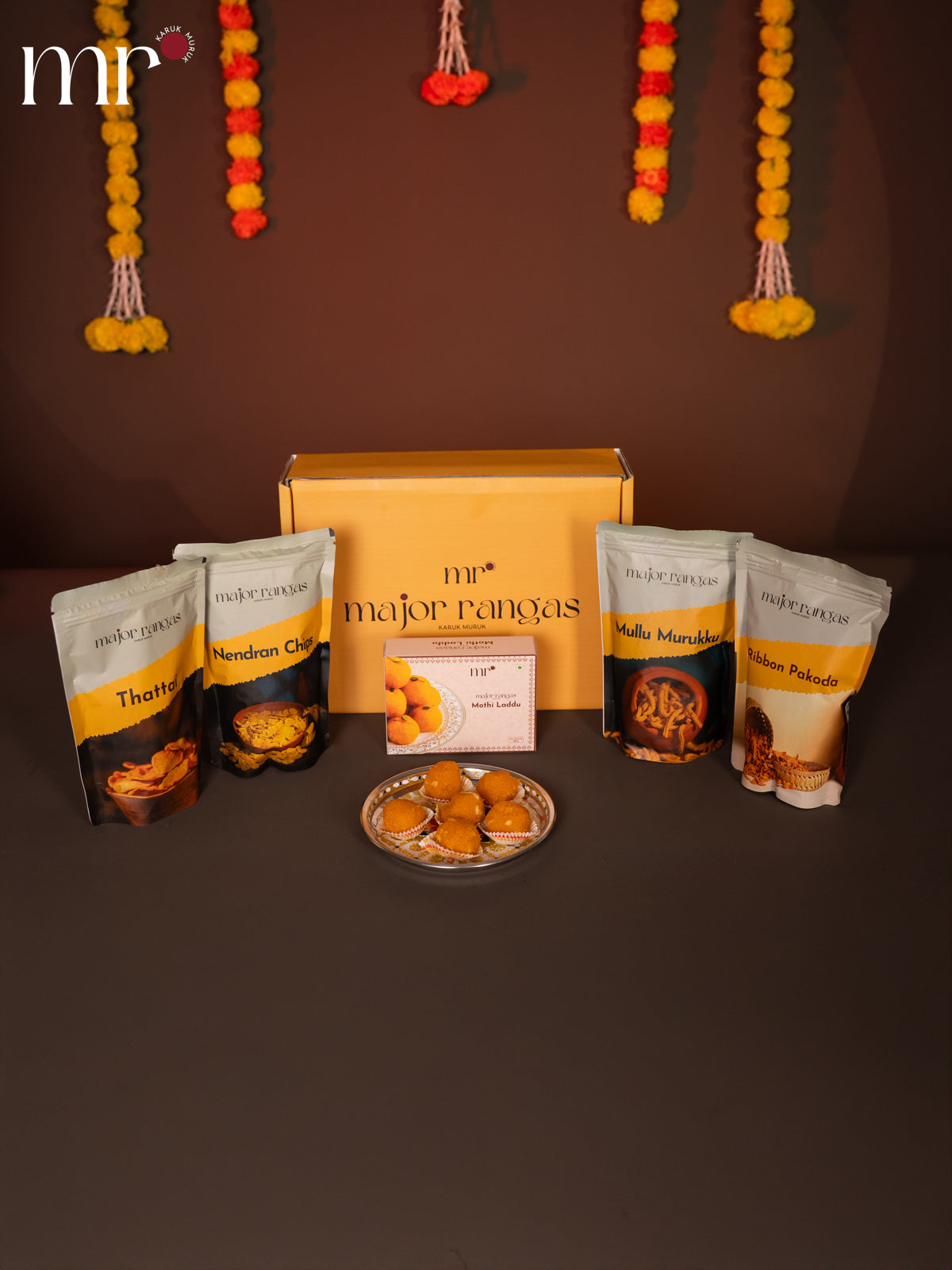 combo - Mullu Murukku,Nendram,Thattai,Rippon &amp; Motti Laddu