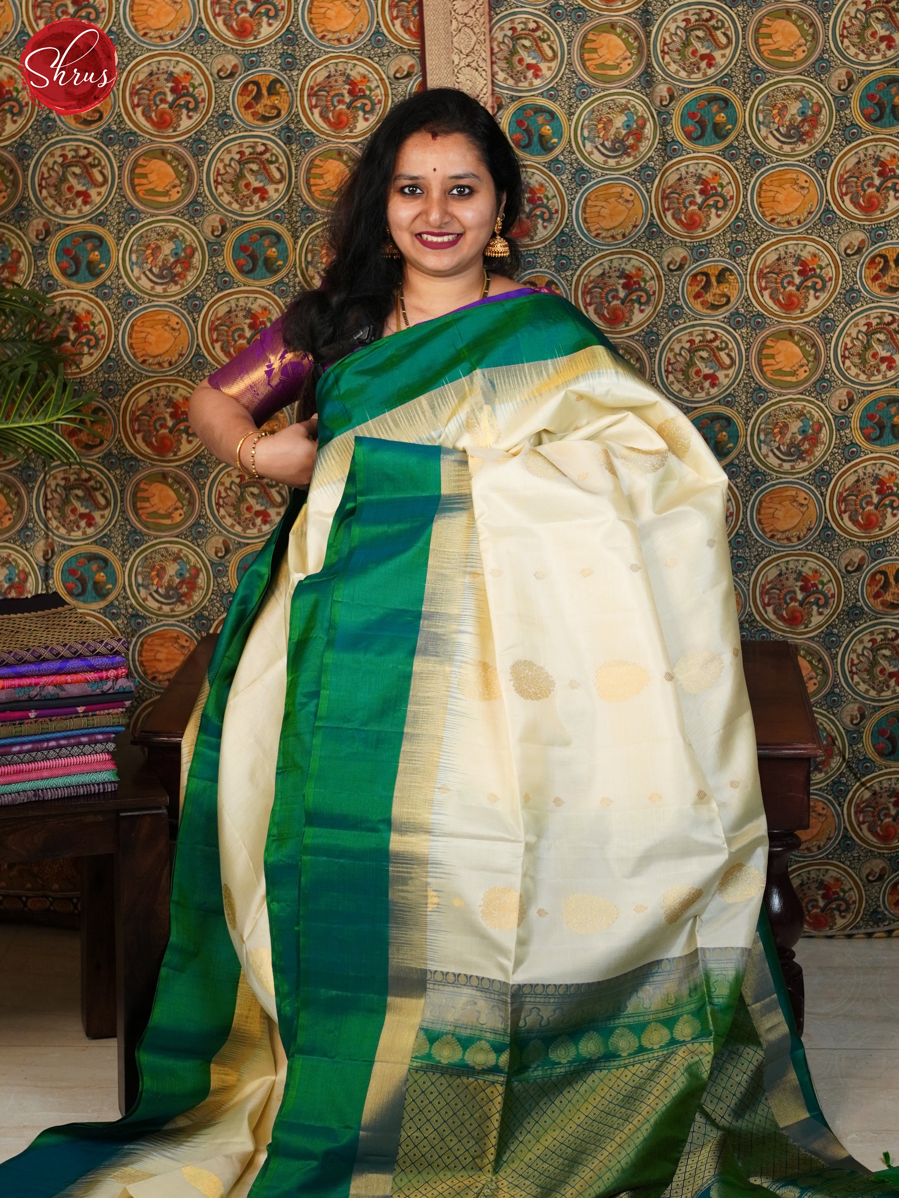 CAS12036 - Soft Silk Saree - Shop on ShrusEternity.com