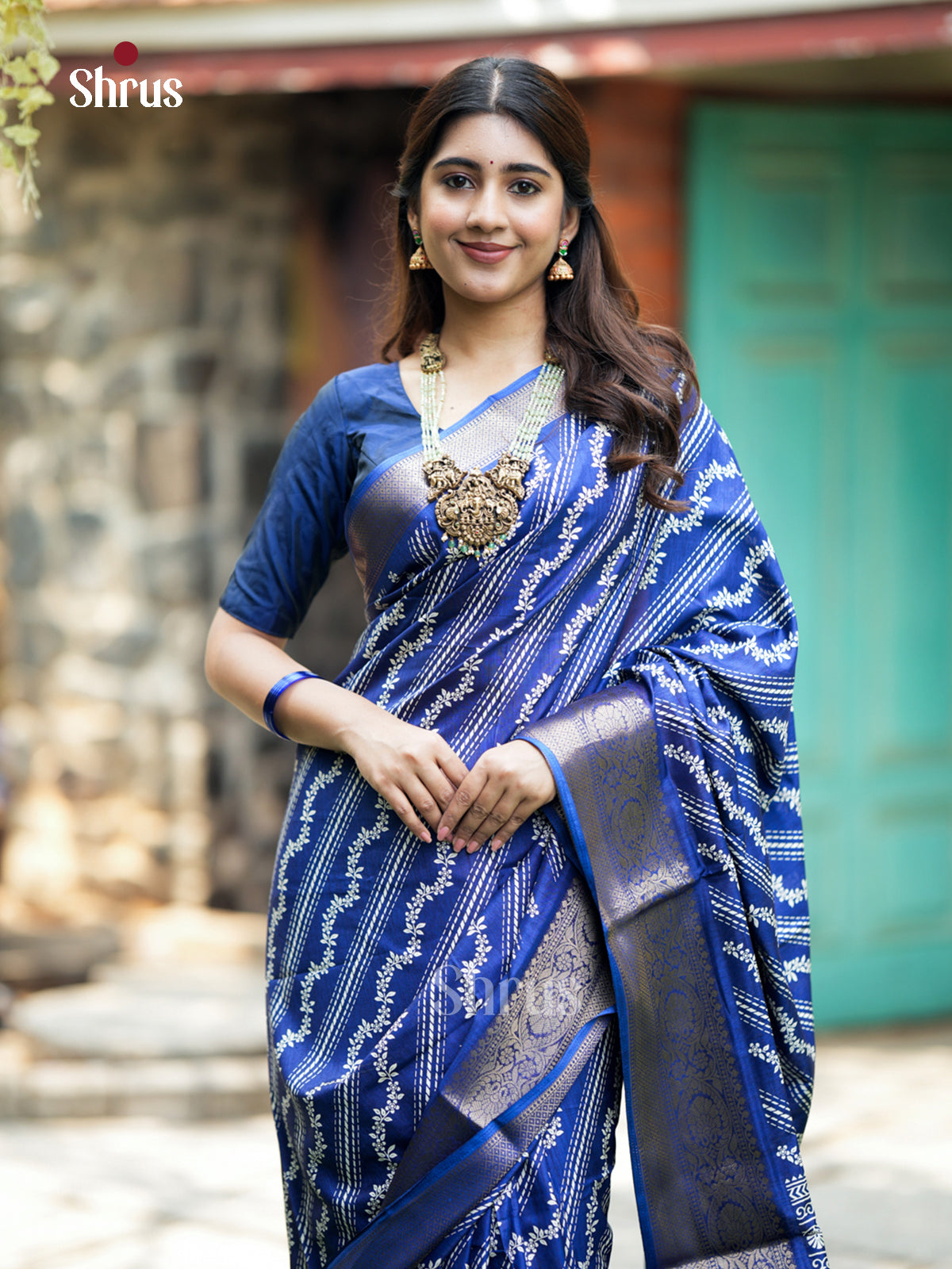 EBS04002 - Semi Crepe - Saree - Shop on Shrus.com