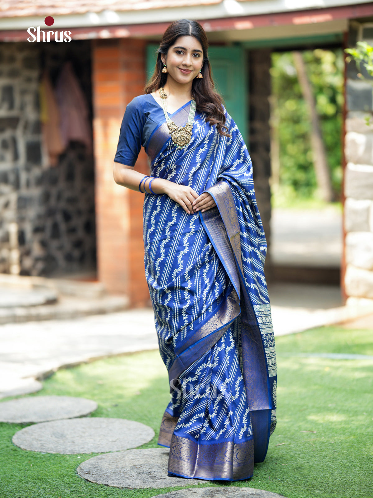 EBS04002 - Semi Crepe - Saree - Shop on Shrus.com