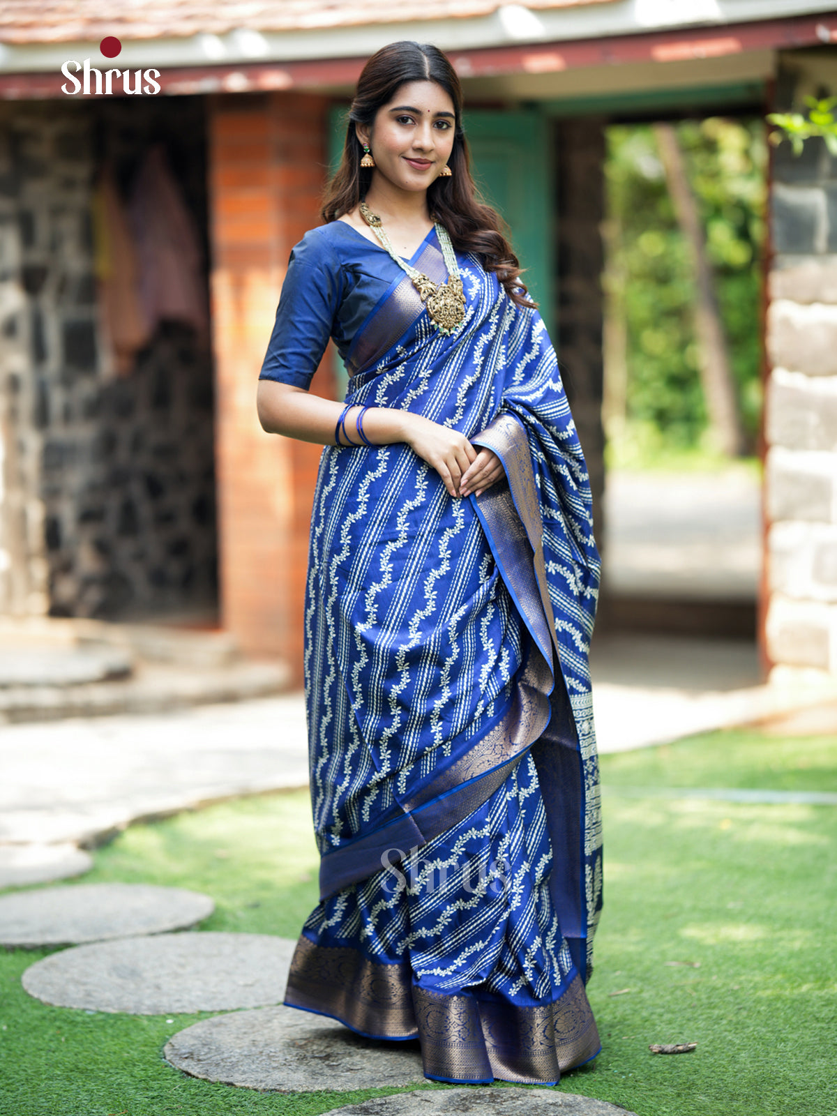 EBS04002 - Semi Crepe - Saree - Shop on Shrus.com