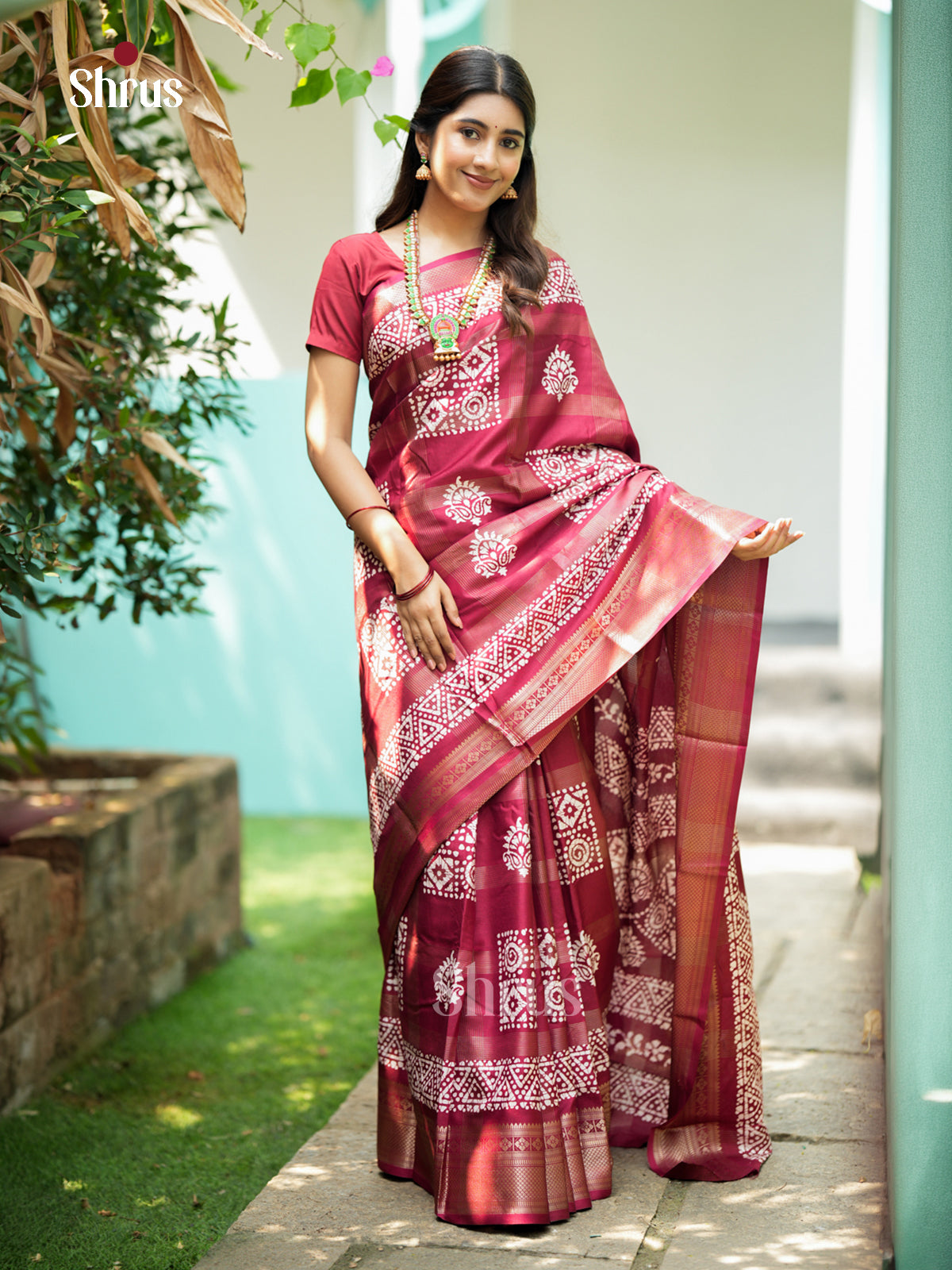 EAS30537 - Semi Crepe - Saree - EAS30537 - Shop on Shrus.com