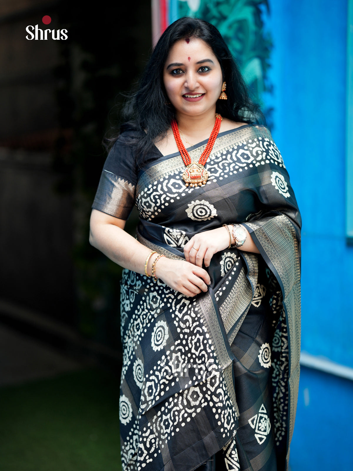 EAS30536 - Semi Crepe - Saree - Shop on Shrus.com