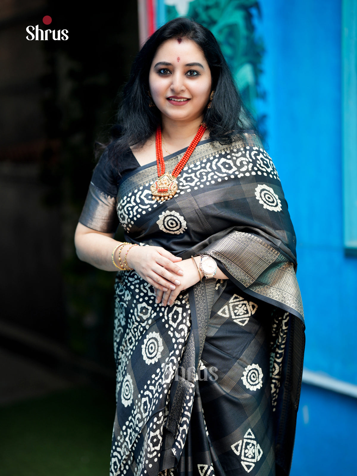 EAS30536 - Semi Crepe - Saree - Shop on Shrus.com