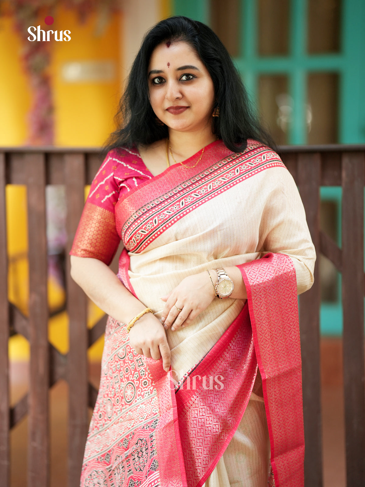 EAS30464 - Semi Crepe - Saree - Shop on Shrus.com